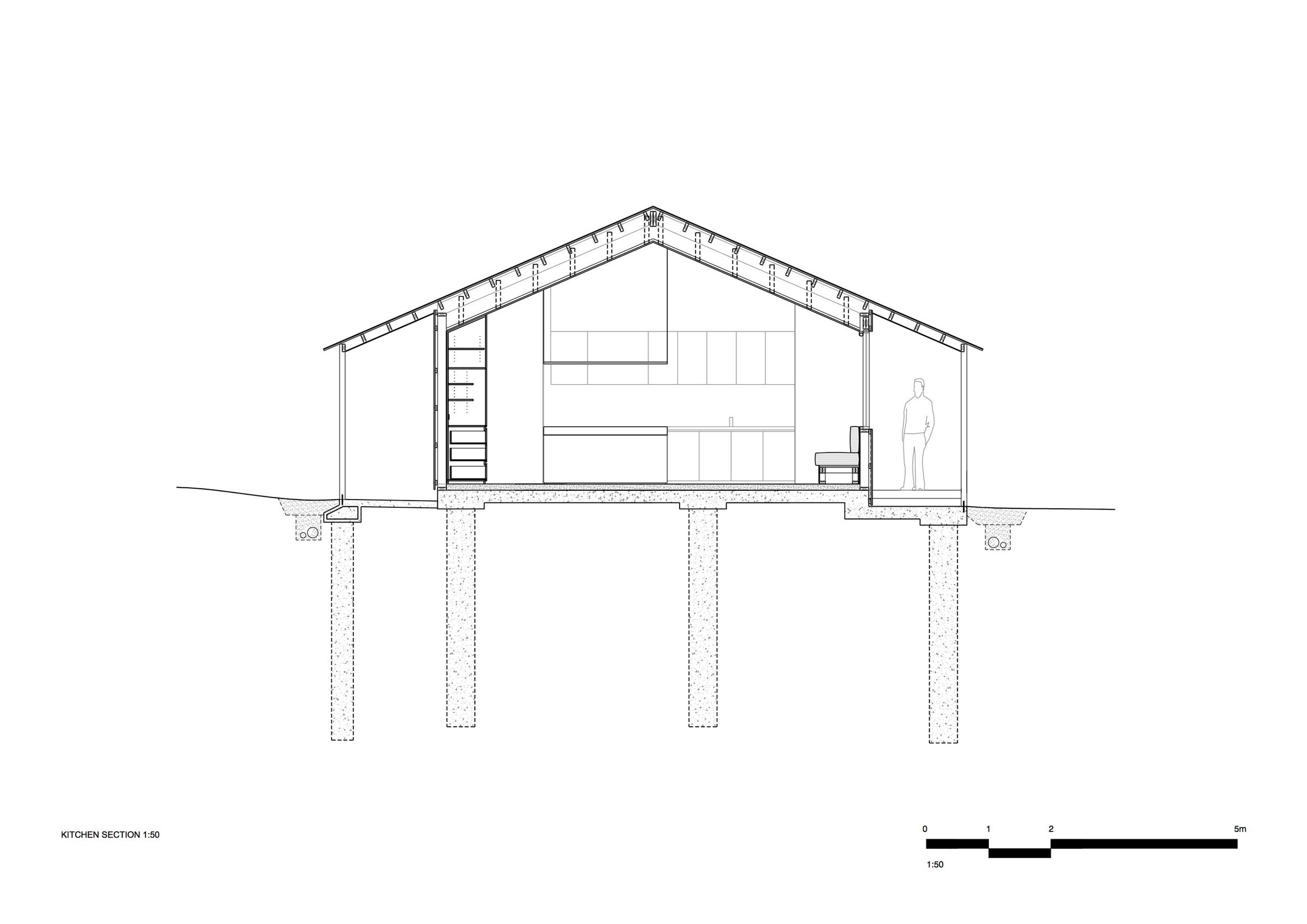 Kitchen Section 1:50