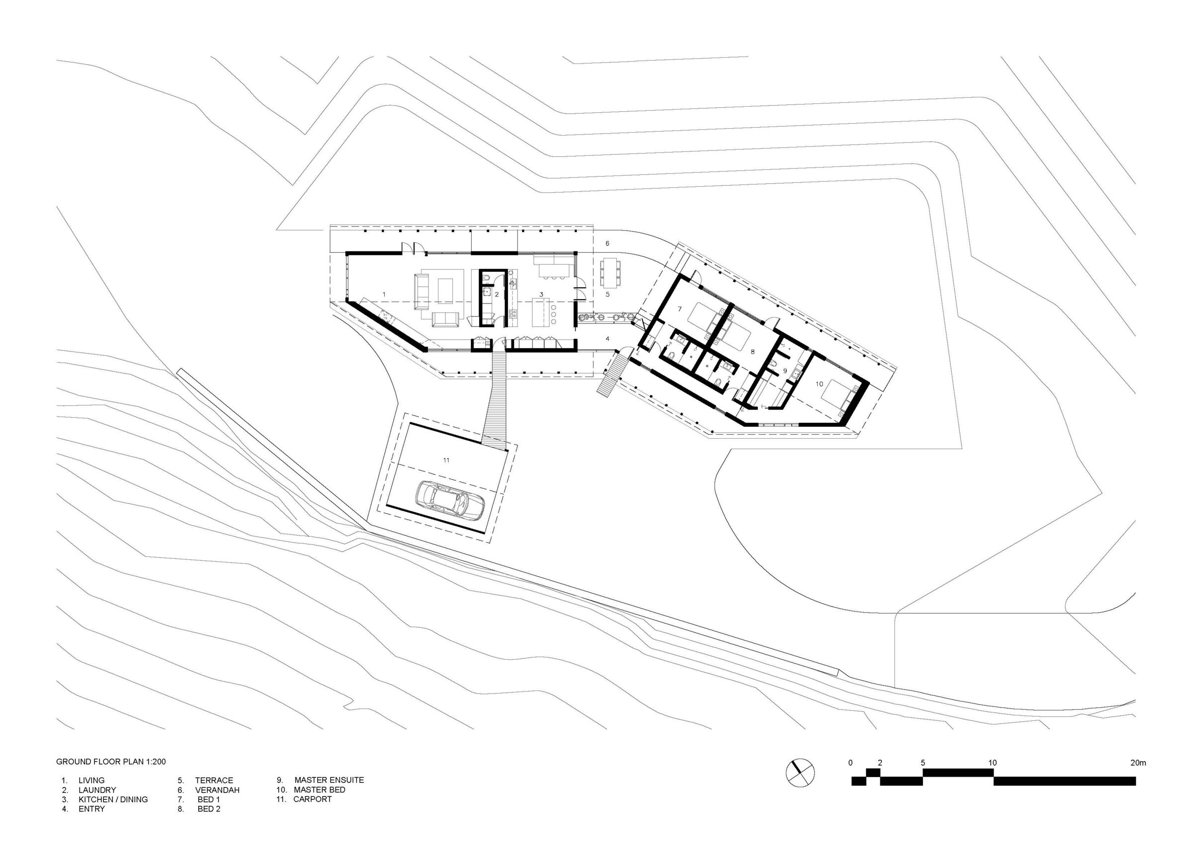 Ground Floor Plan 1:200