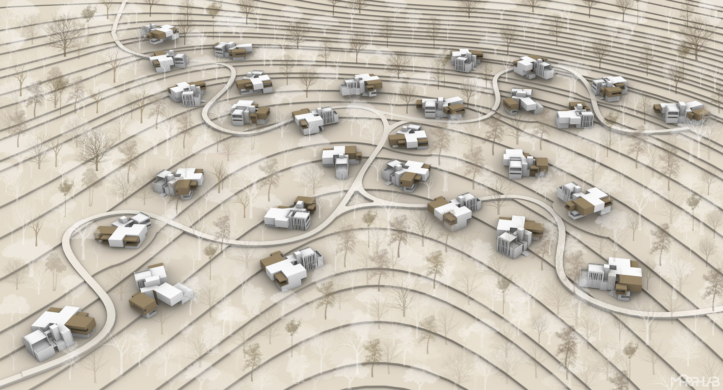 Masterplan of township