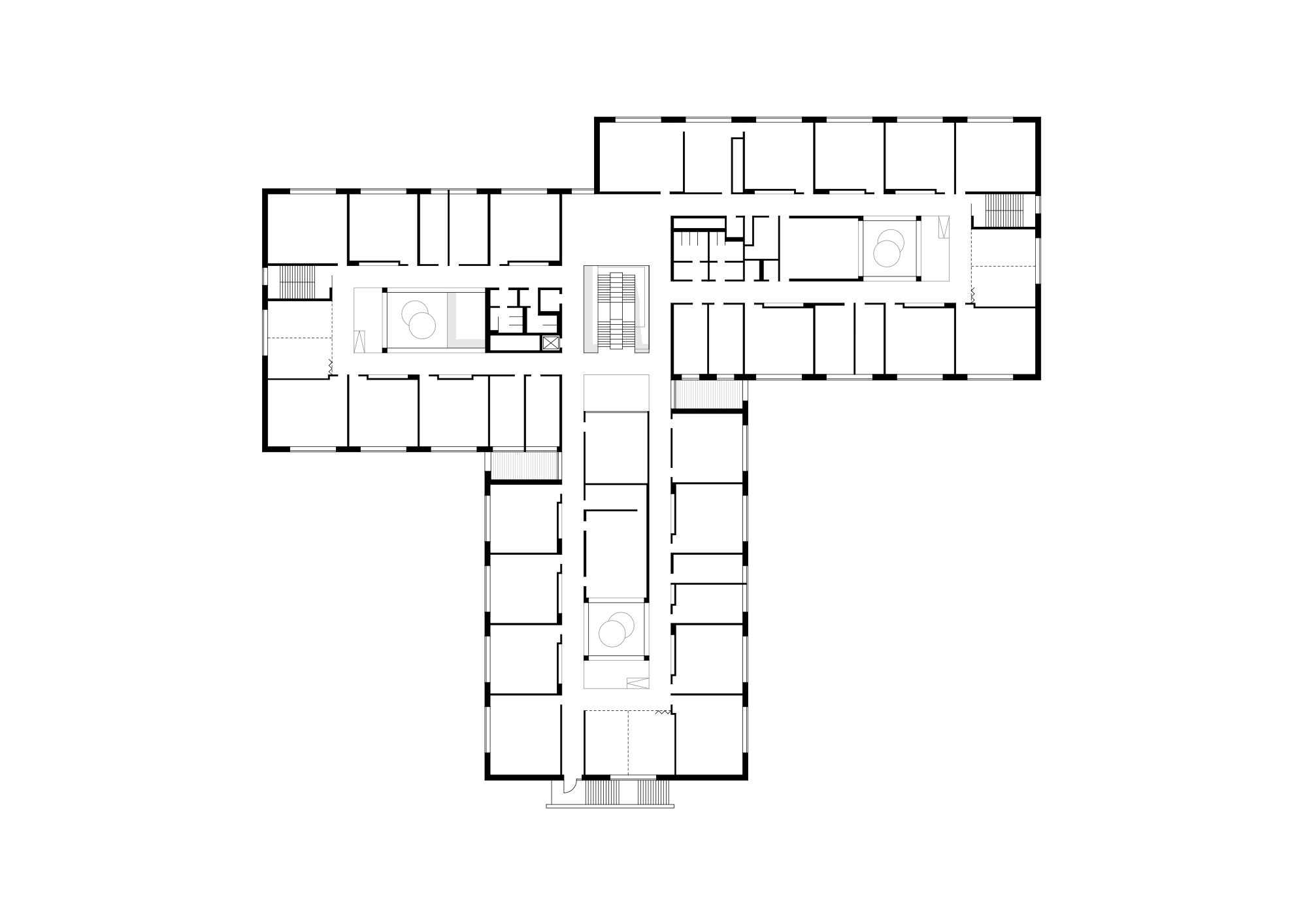 Upper floor plan