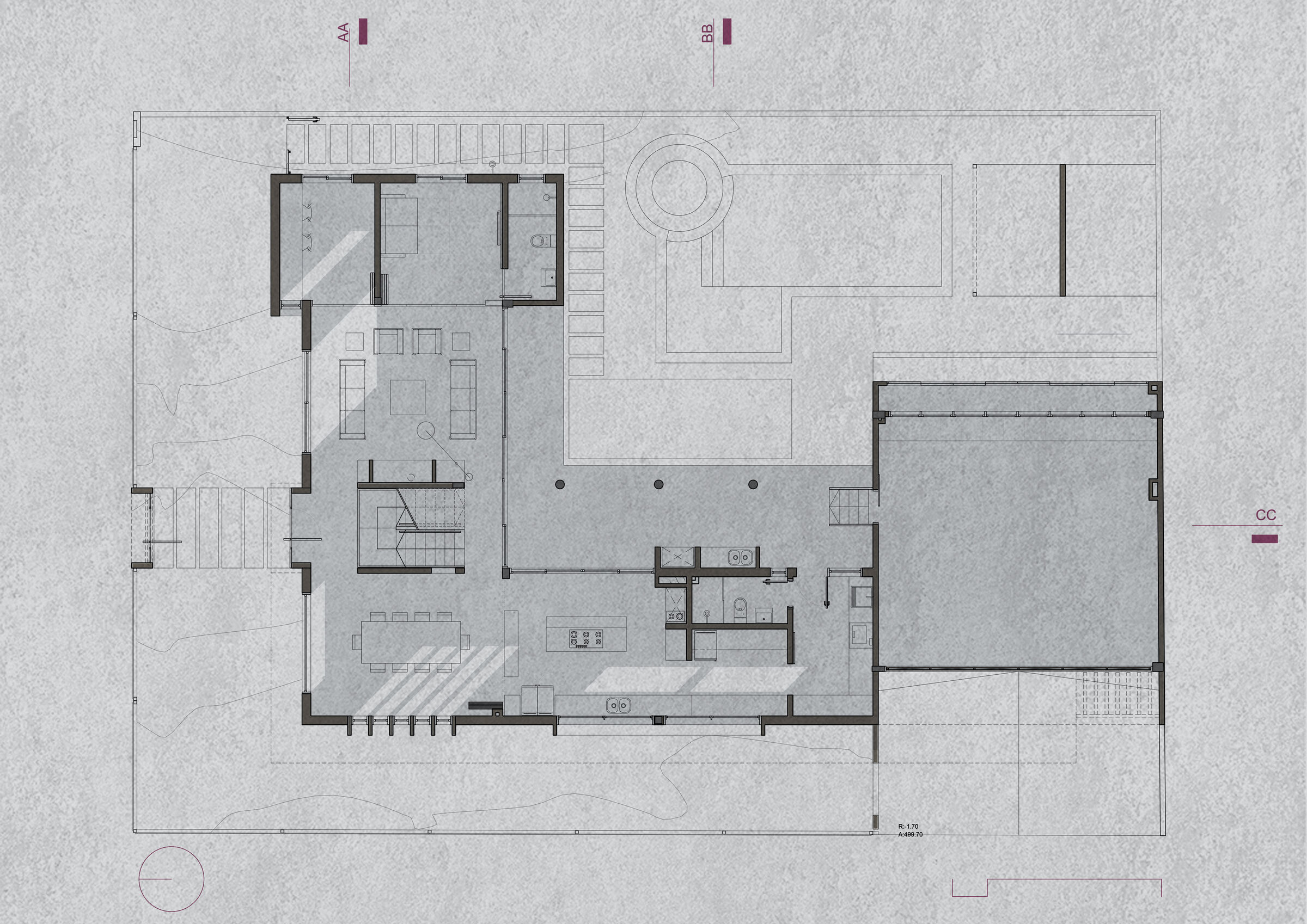 Casa Cd&Bn - Planta Baixa Terreo