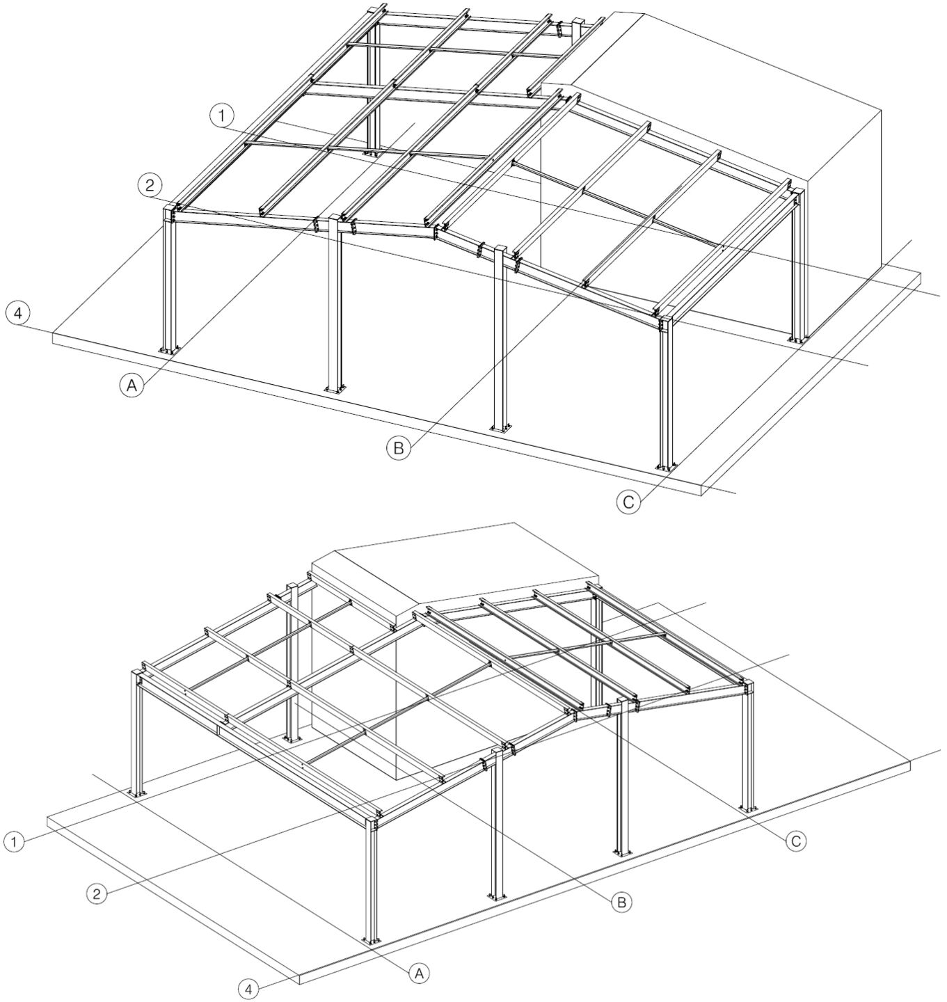Structure axonometry