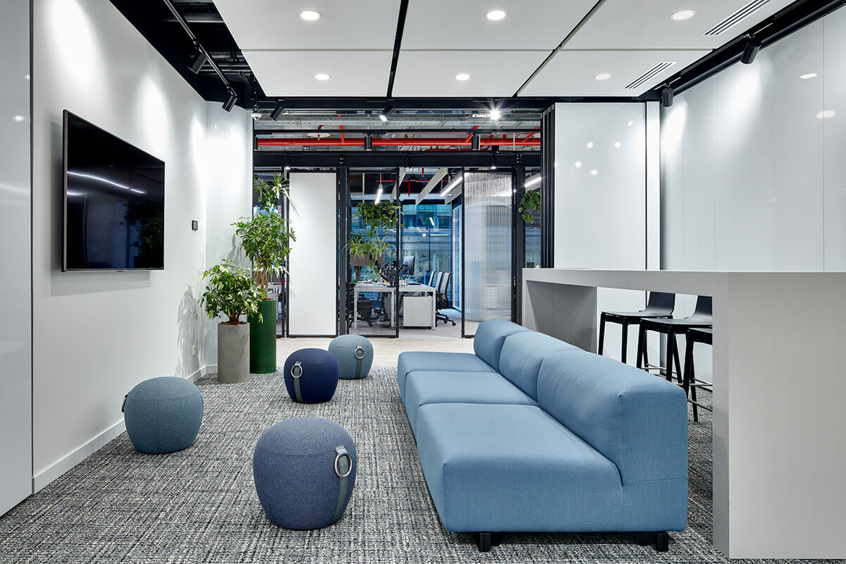 Lighting of Avito Tech office