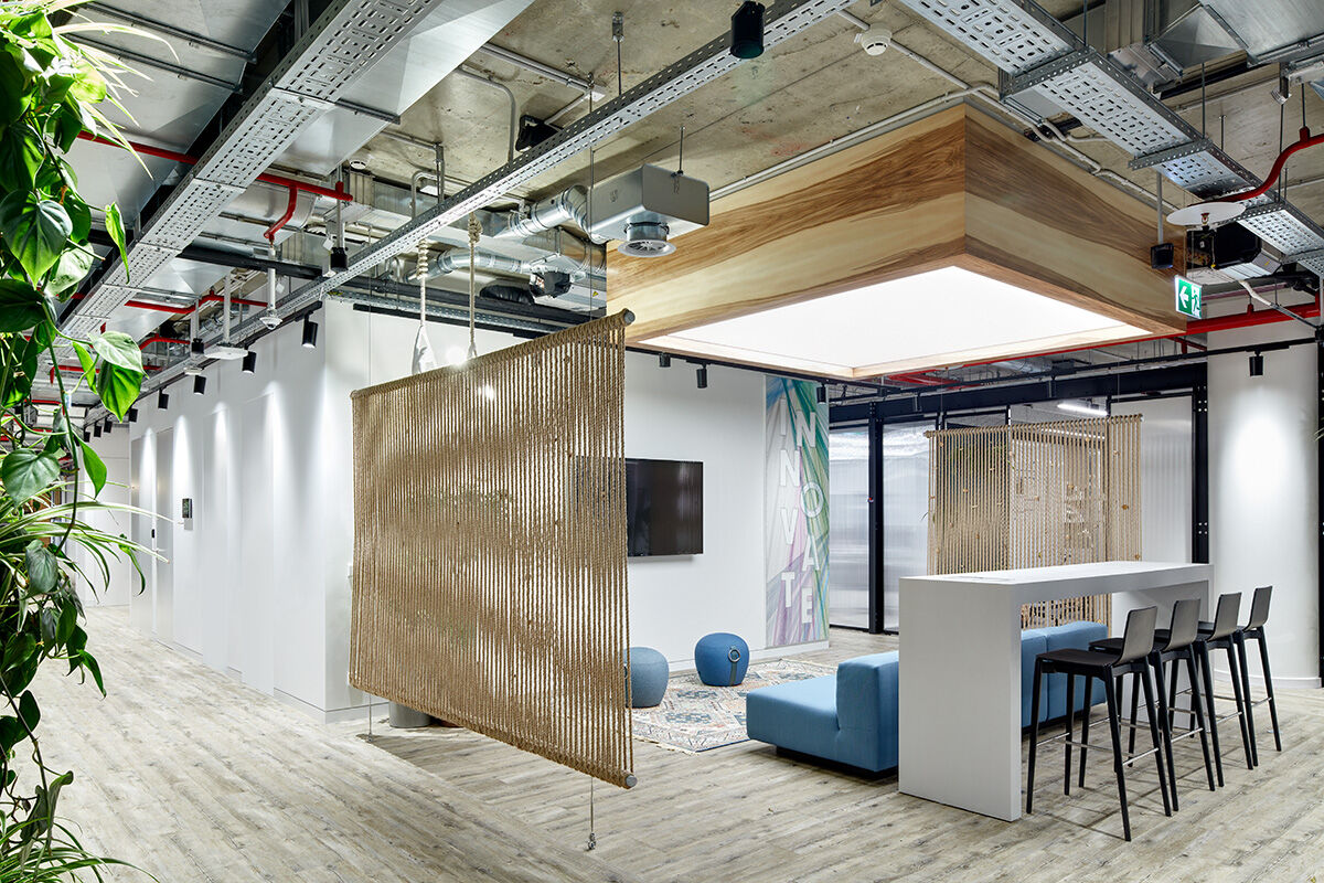 Lighting of Avito Tech office