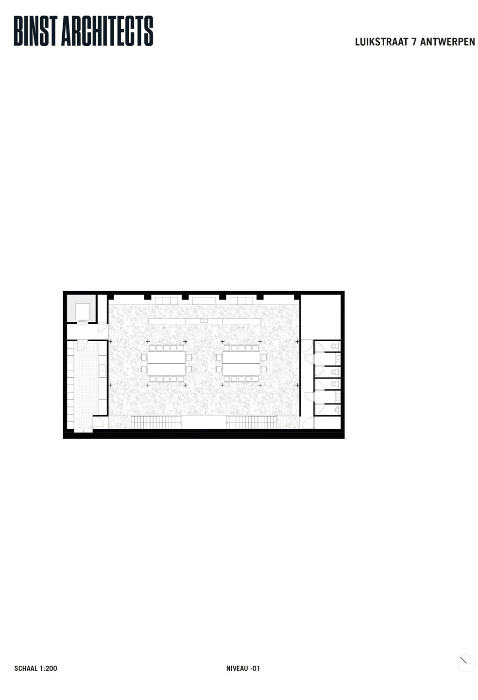 HQ Binst Architects - basement floor