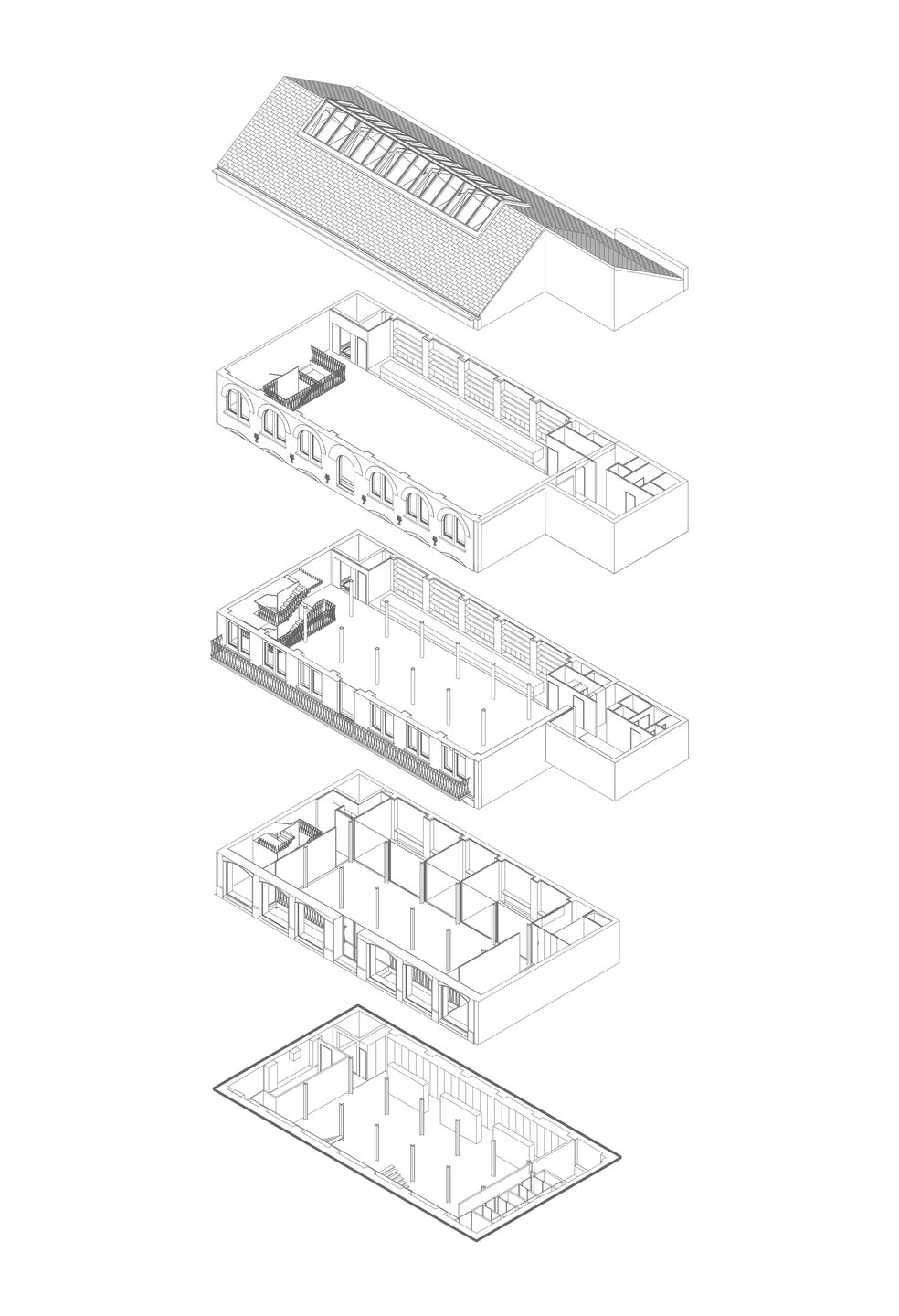HQ Binst Architects - exploded view