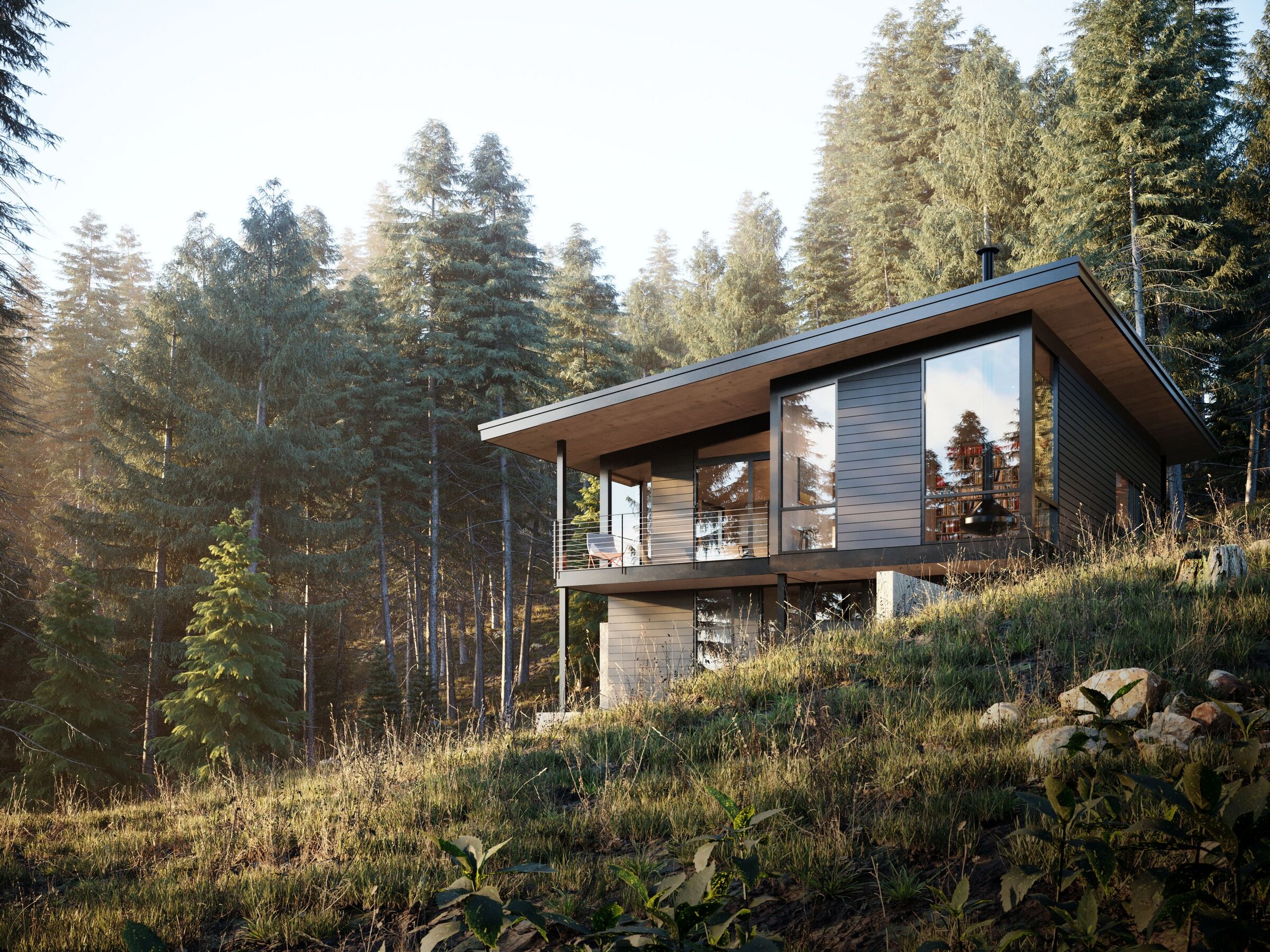 Shed Cabin Rendering