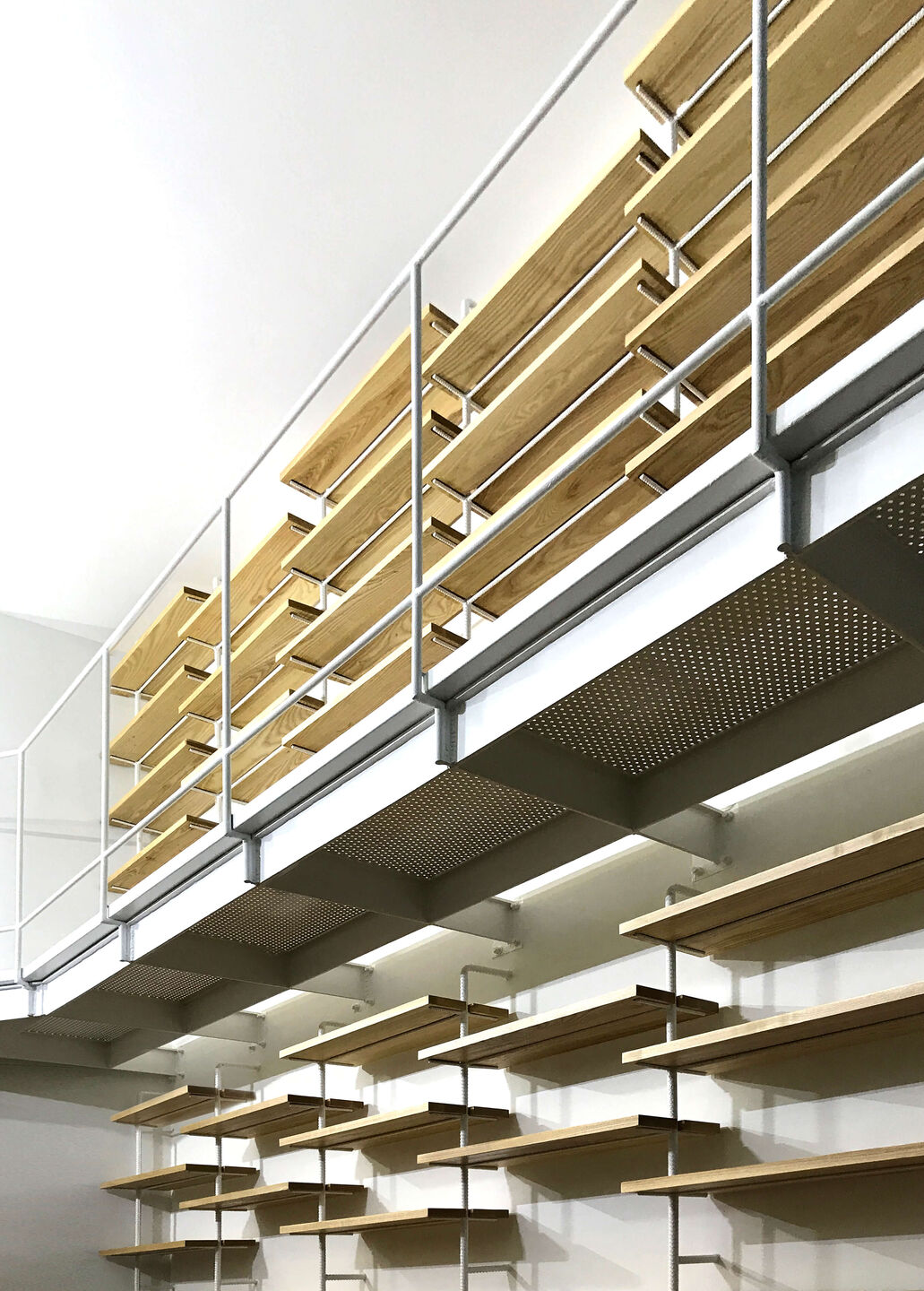 rendered image of bookshelf