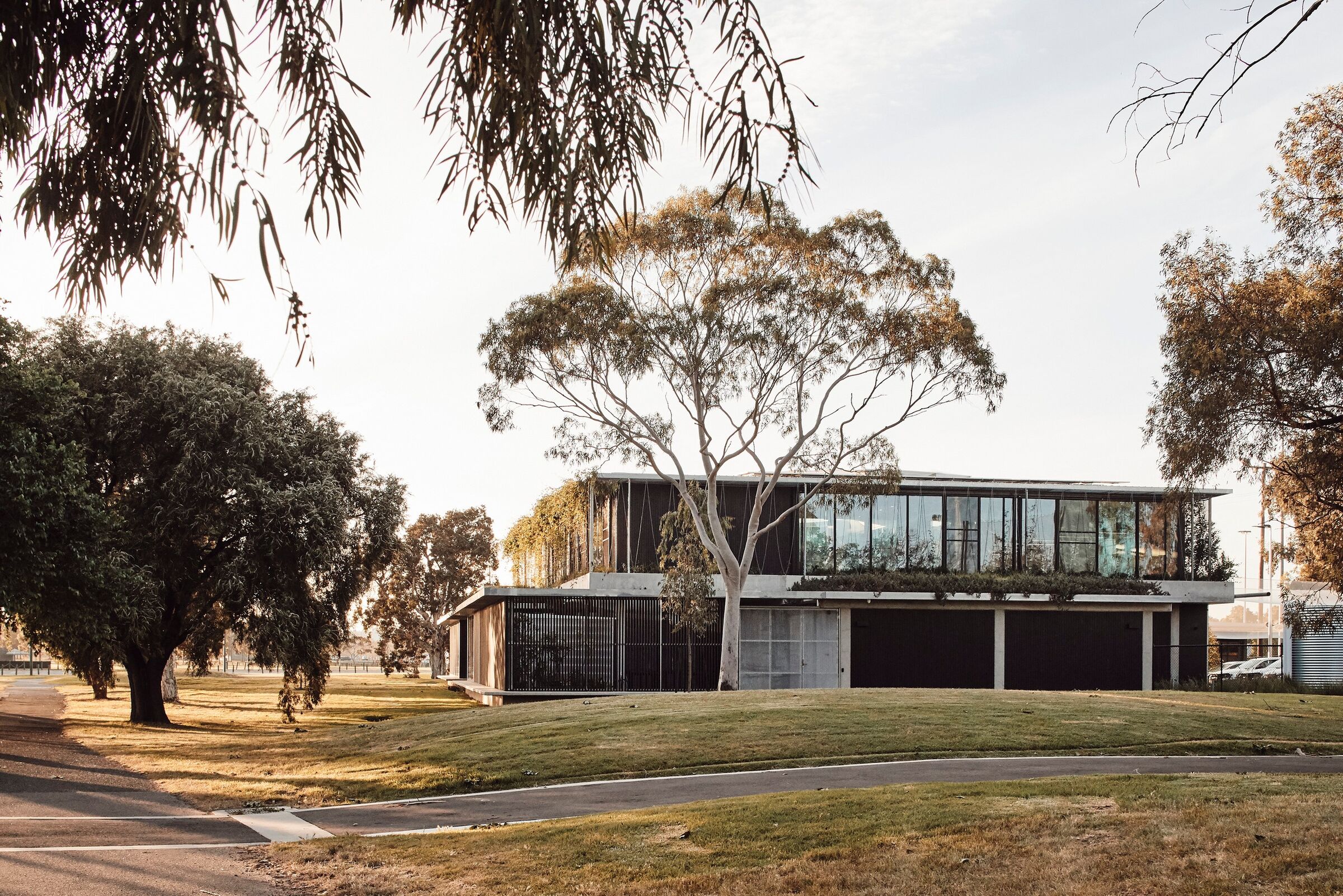 Parks Victoria Albert Park Office and Depot Harrison and White with Archier Media Photos Parks Victoria Albert Park Office and Depot Harrison and White with Archier Media Photos