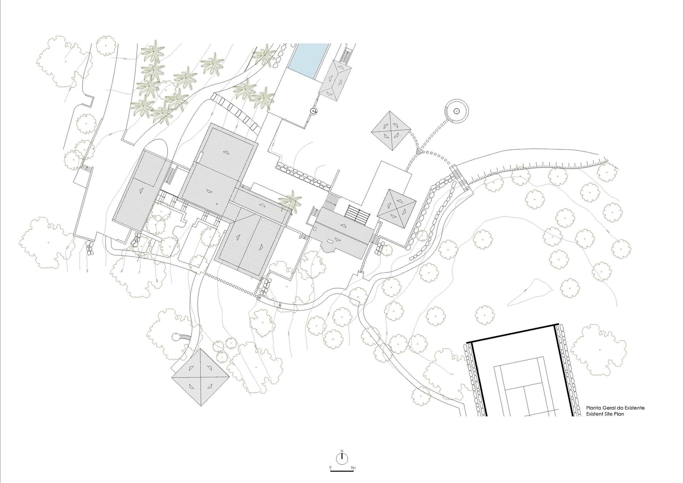 Existing site plan