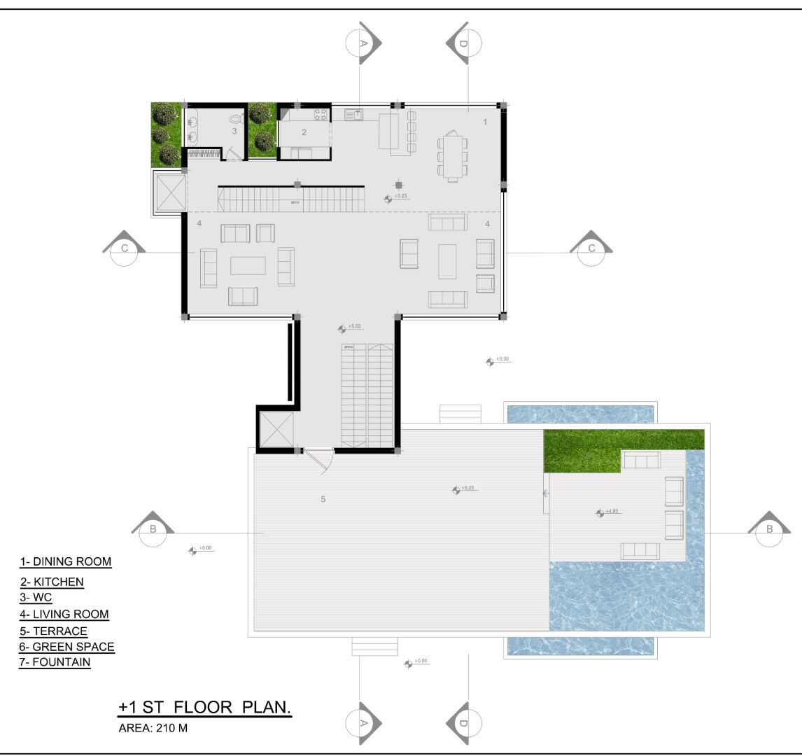 +1 ST FLOOR PLAN