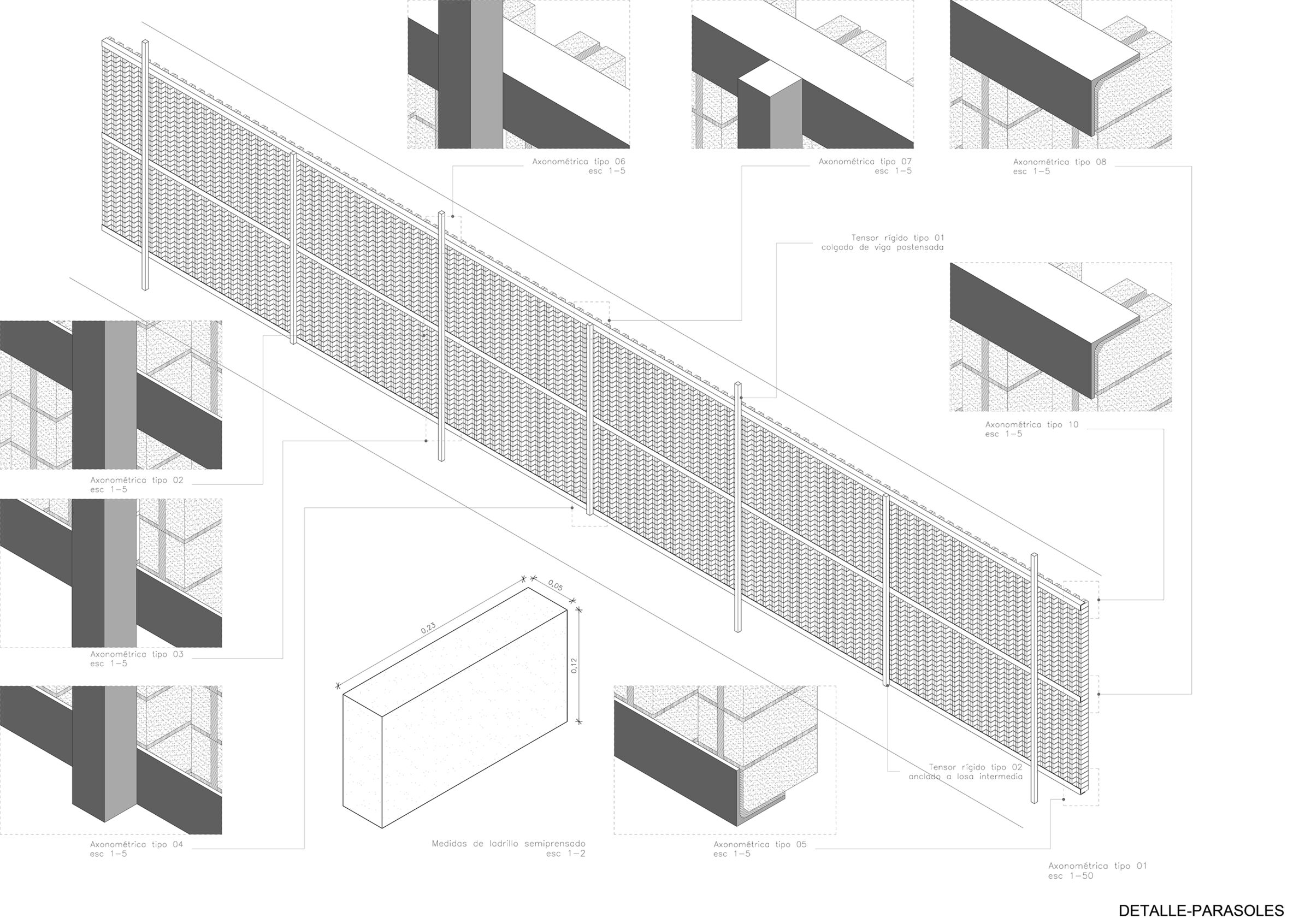 Brise-soleil detail