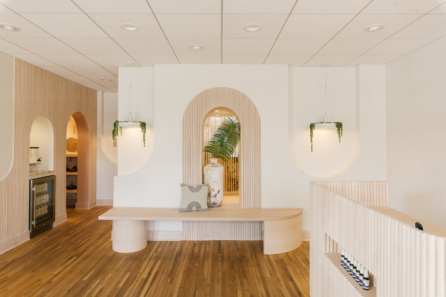Arched Walls - Solid Wood Tambour