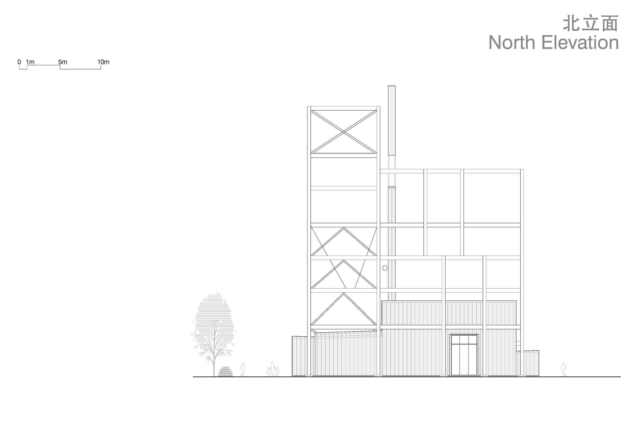 north elevation