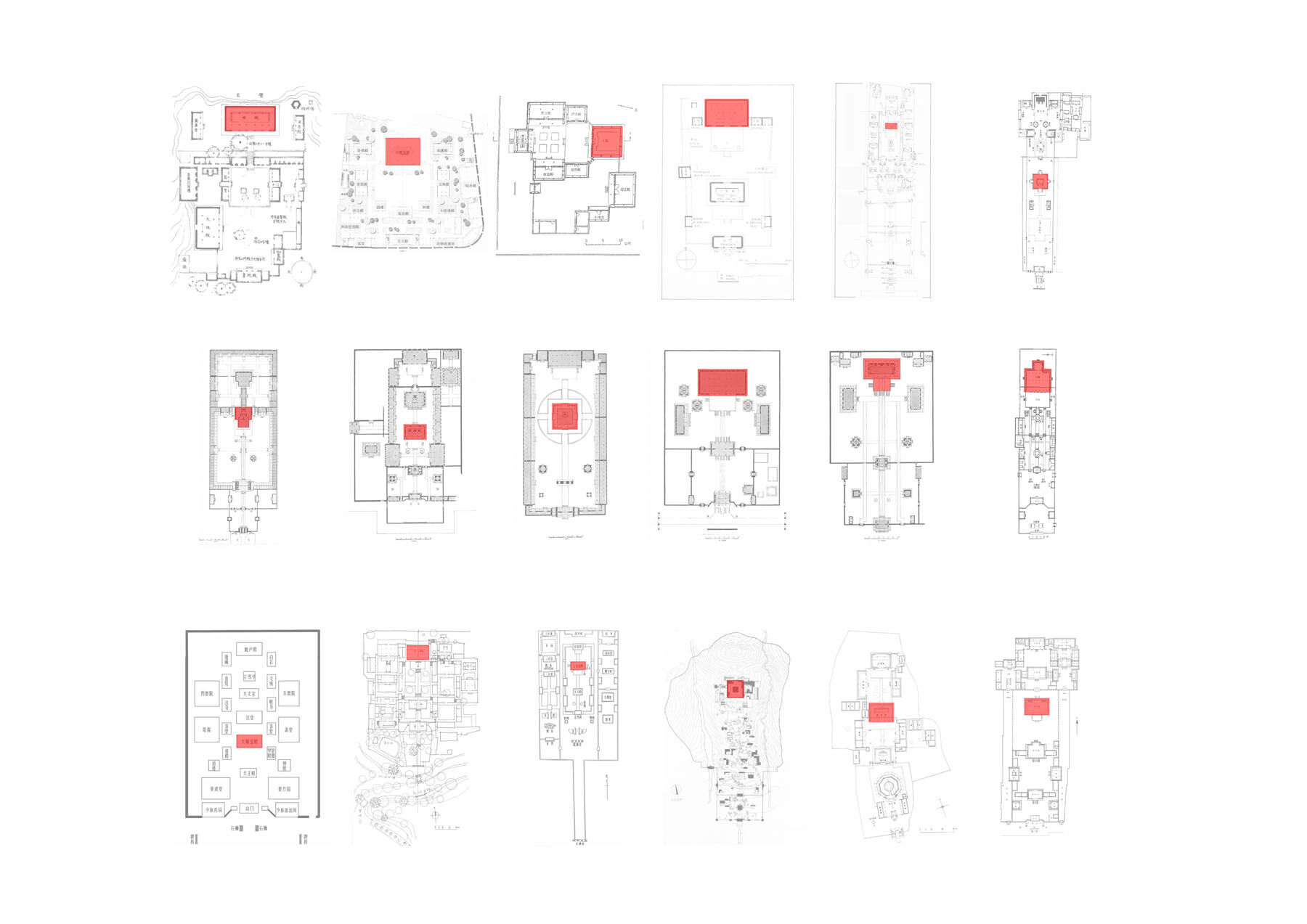 The layout of the traditional Buddhist temple inspired the design of the Bangkok Grand Buddhist Temple