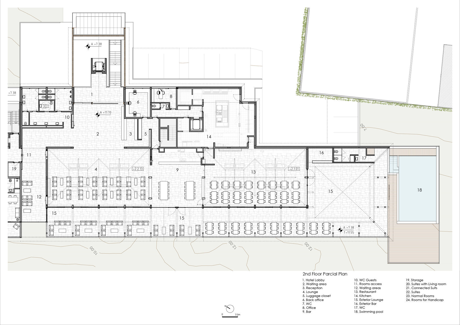 2 nd floor parcial plan
