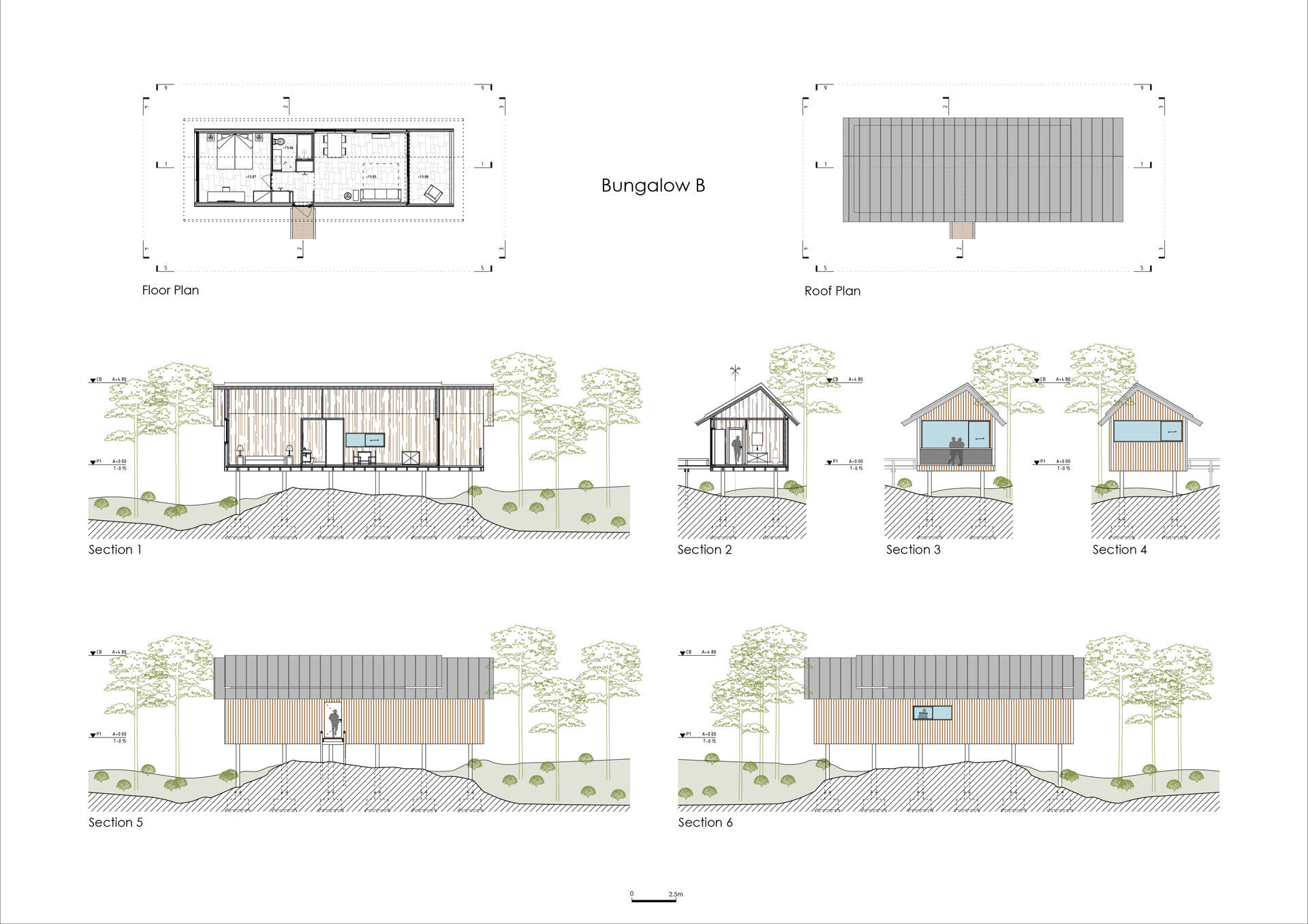 Bungalow B - Section 5 and 6