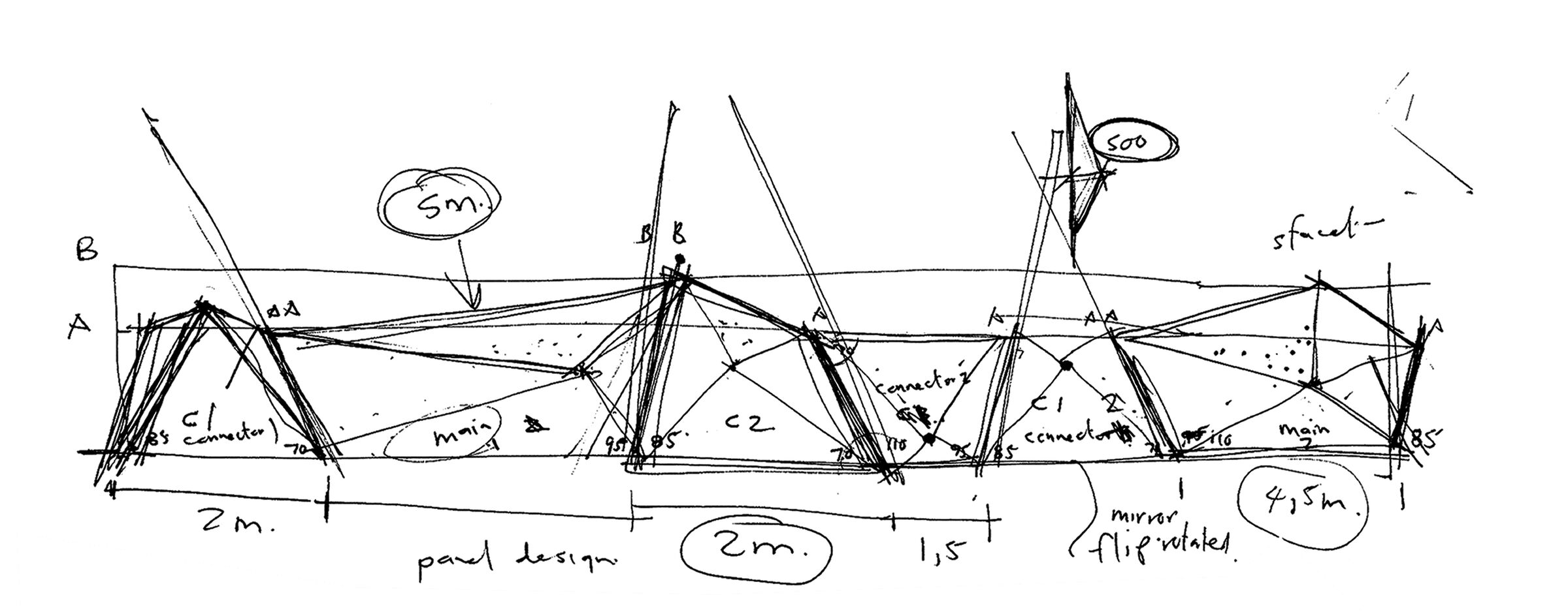 Initial concept sketch