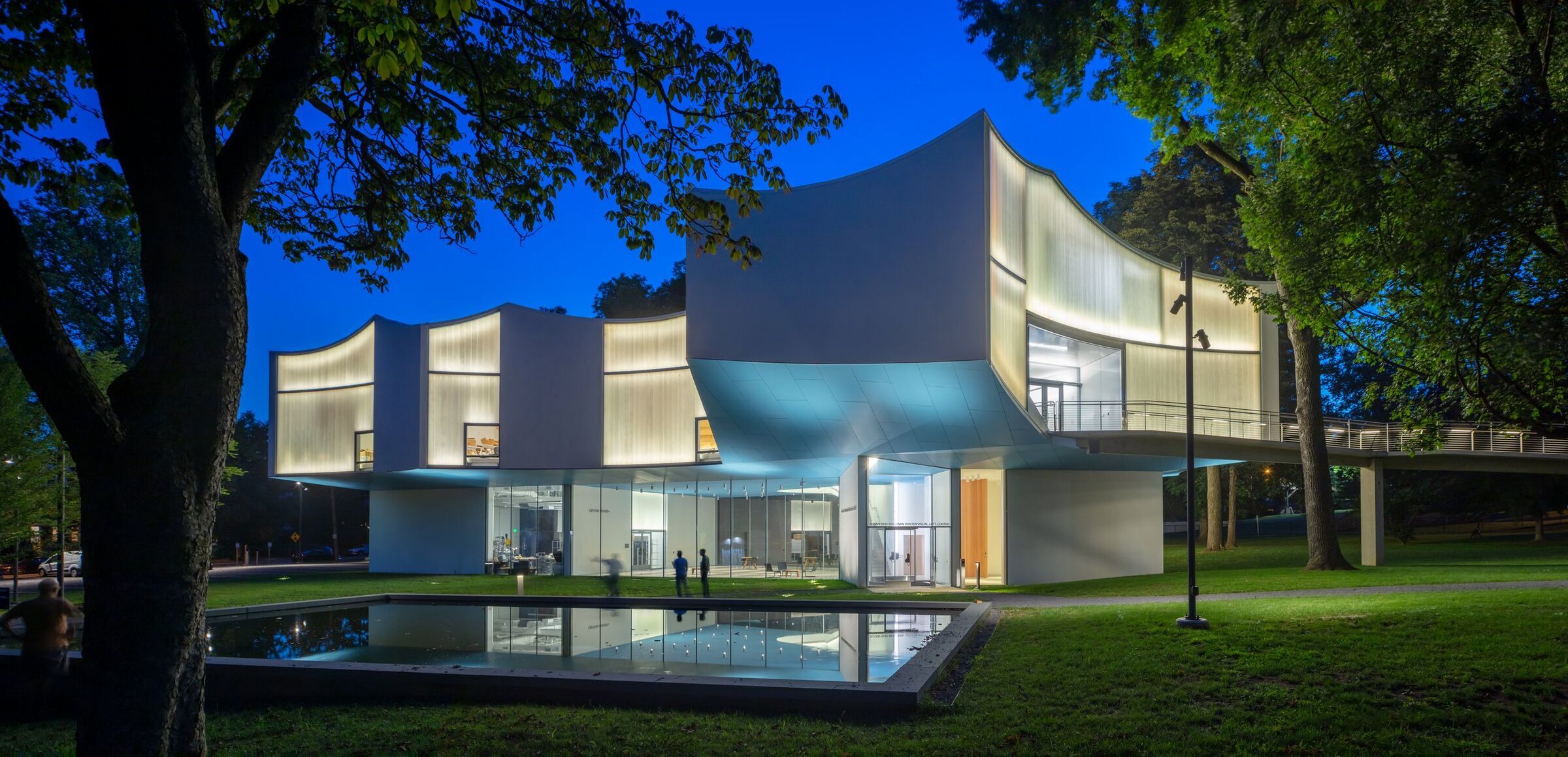 The Winter Visual Arts Building by Steven Holl Architects