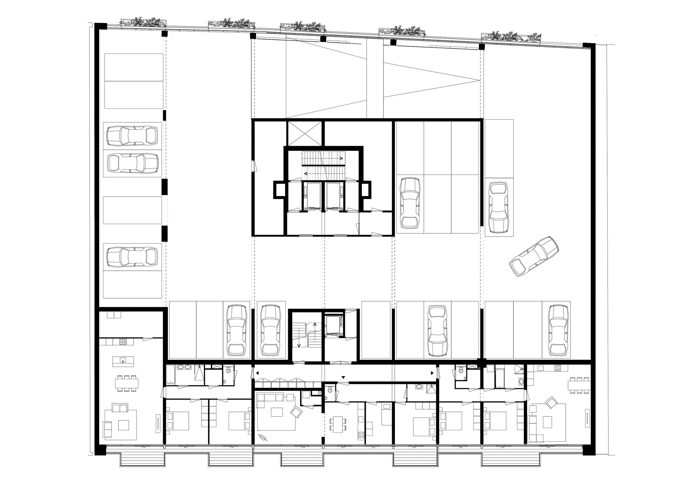 Floor plan, second floor