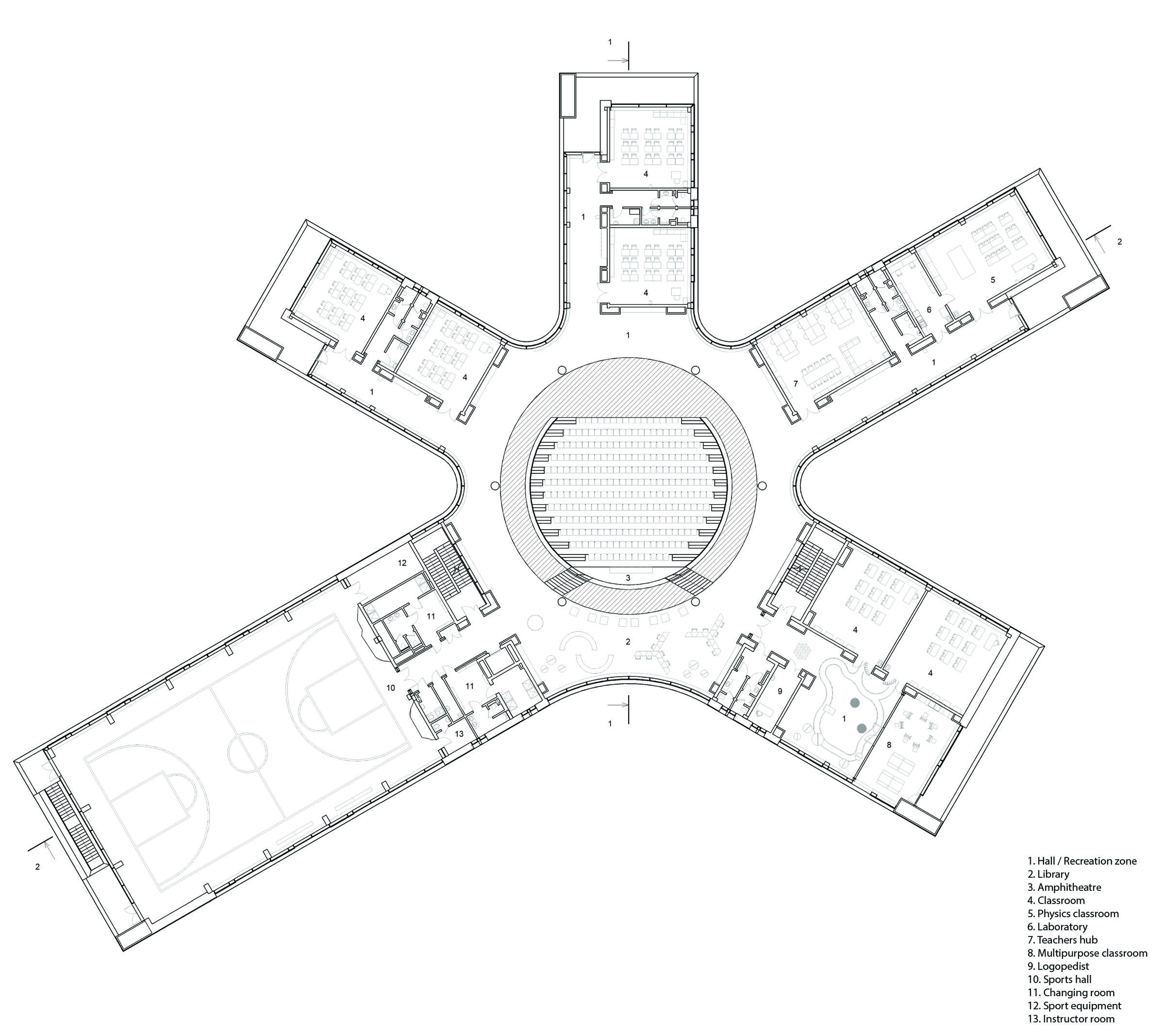 secound floor plan