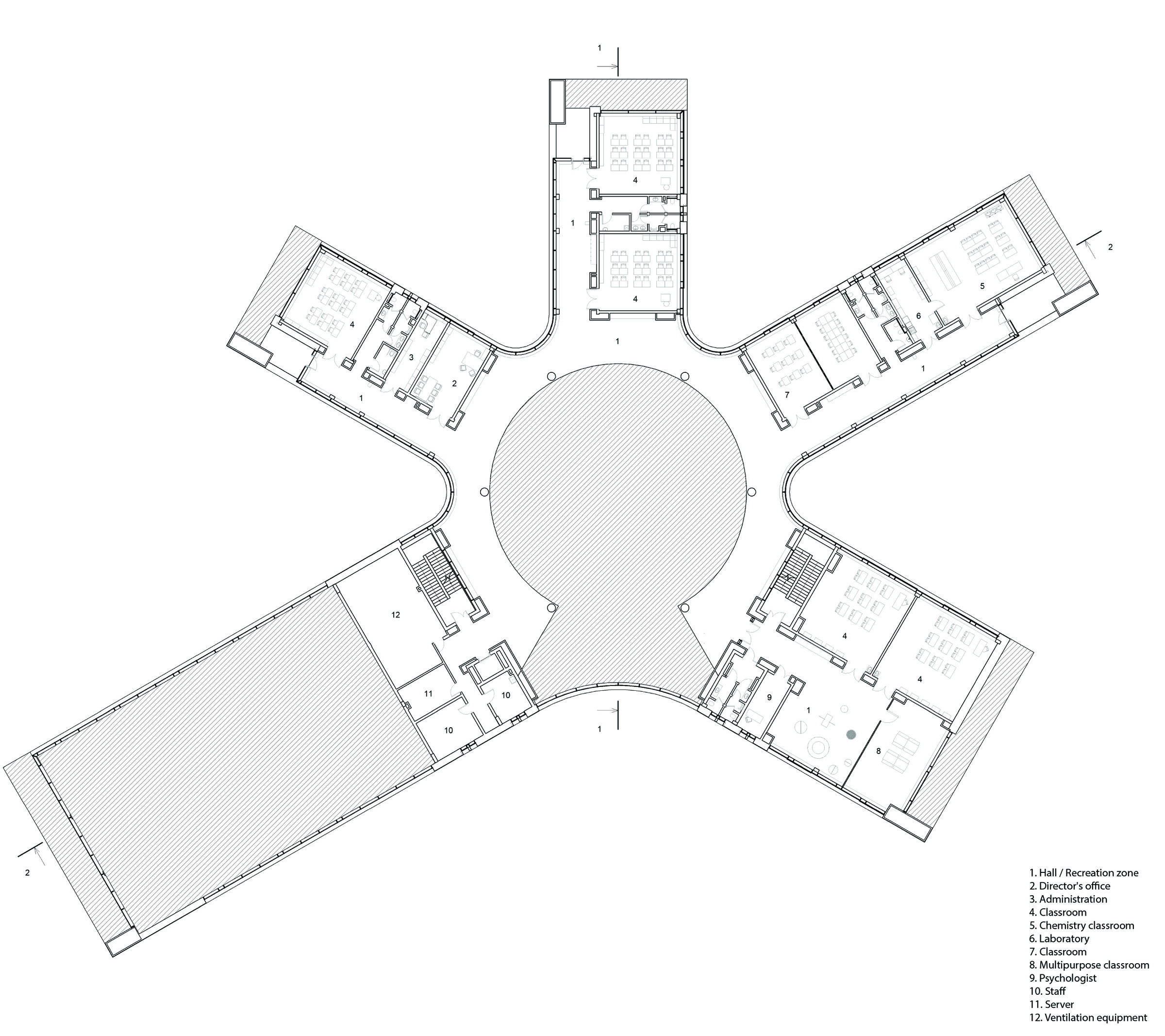 third flooor plan