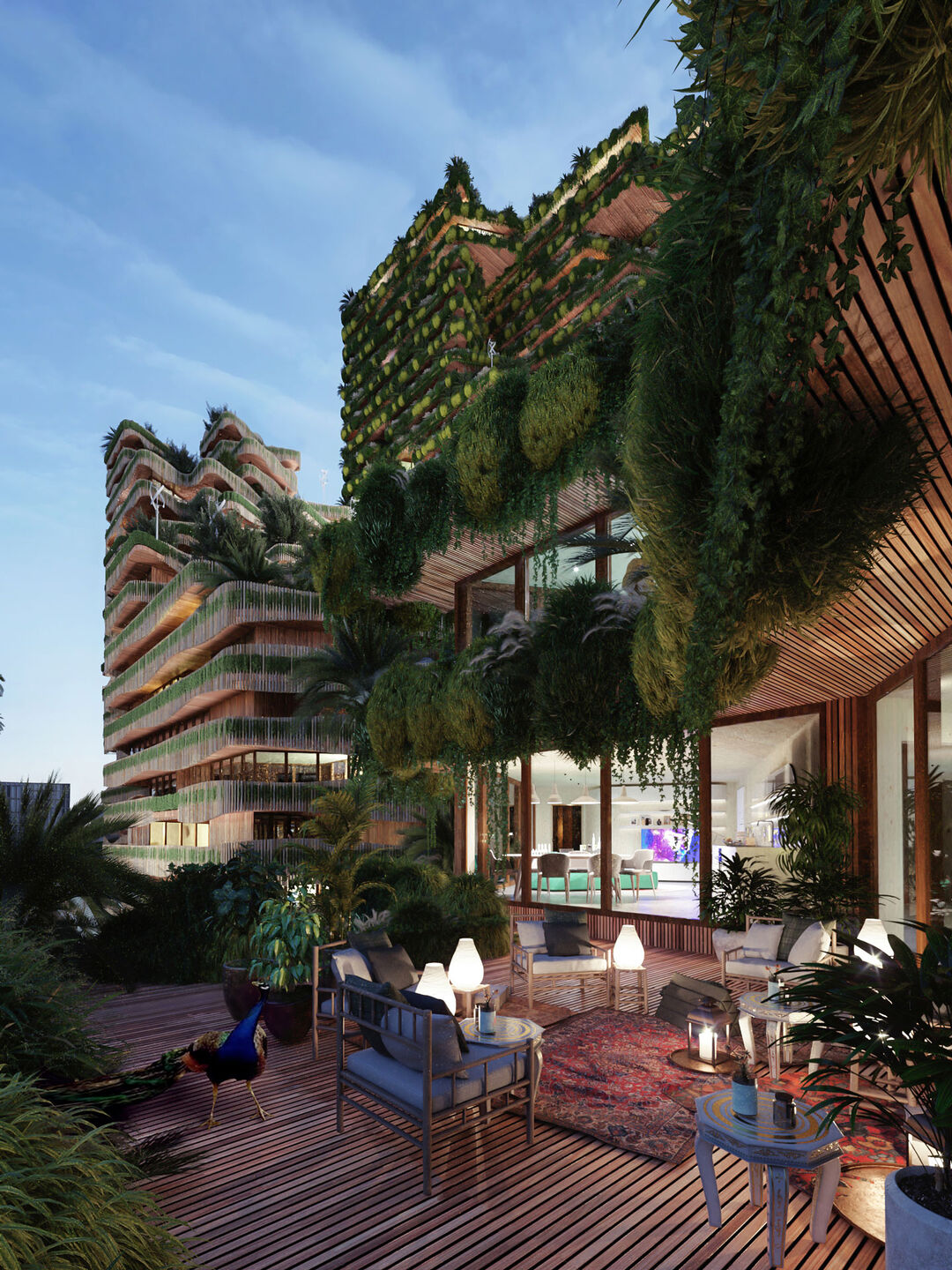 Mitosis XL - View from a shared terrace