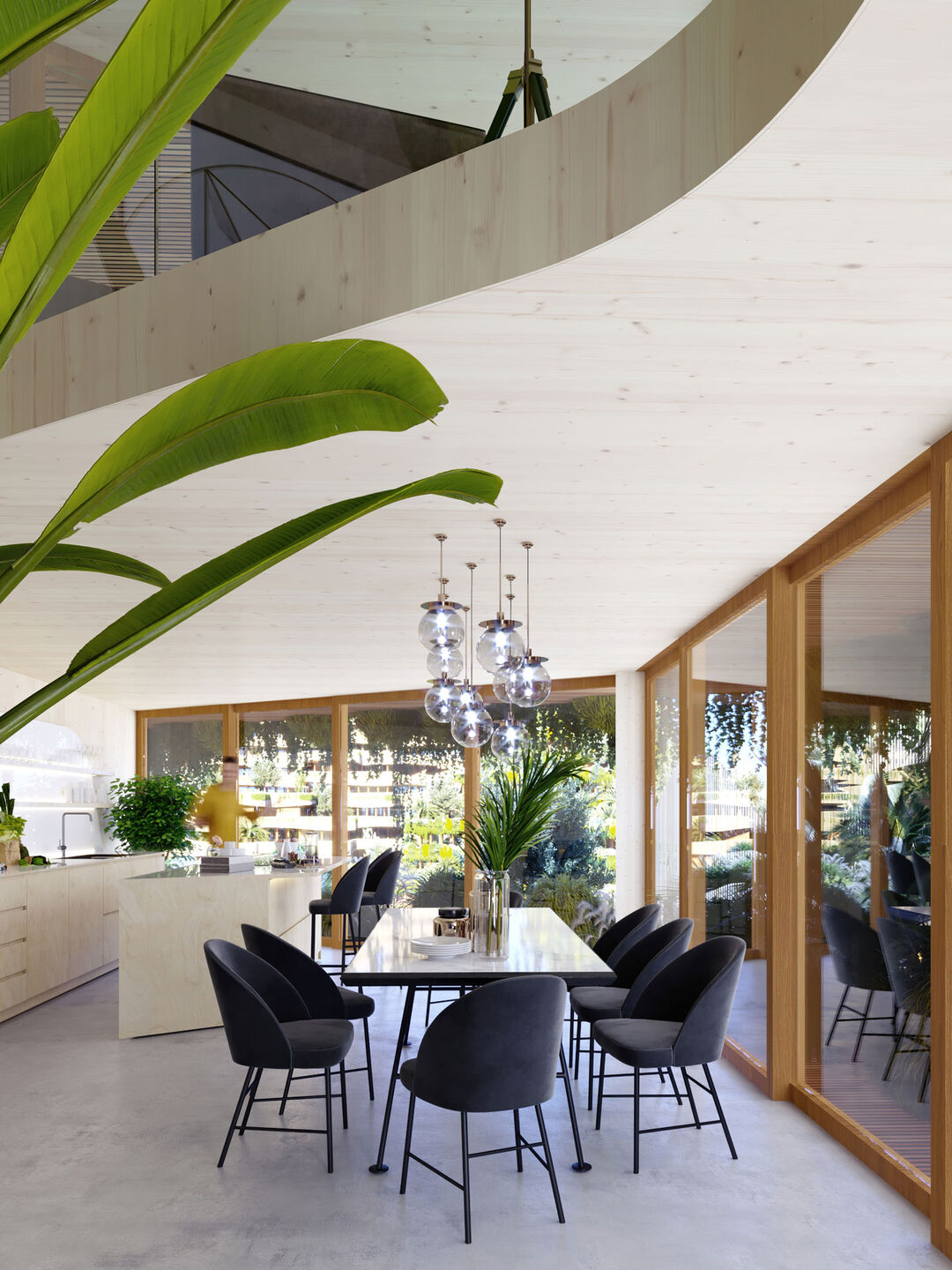 Mitosis XL - Kitchen-dining of duplex 16-27
