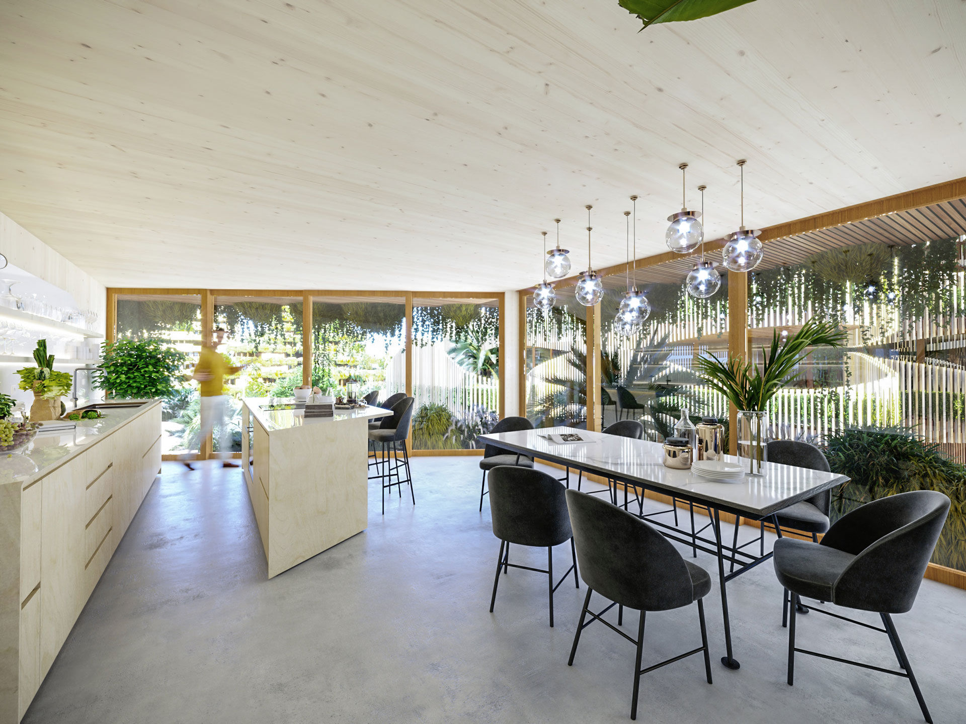 Mitosis XL - Kitchen-dining of duplex 16-27