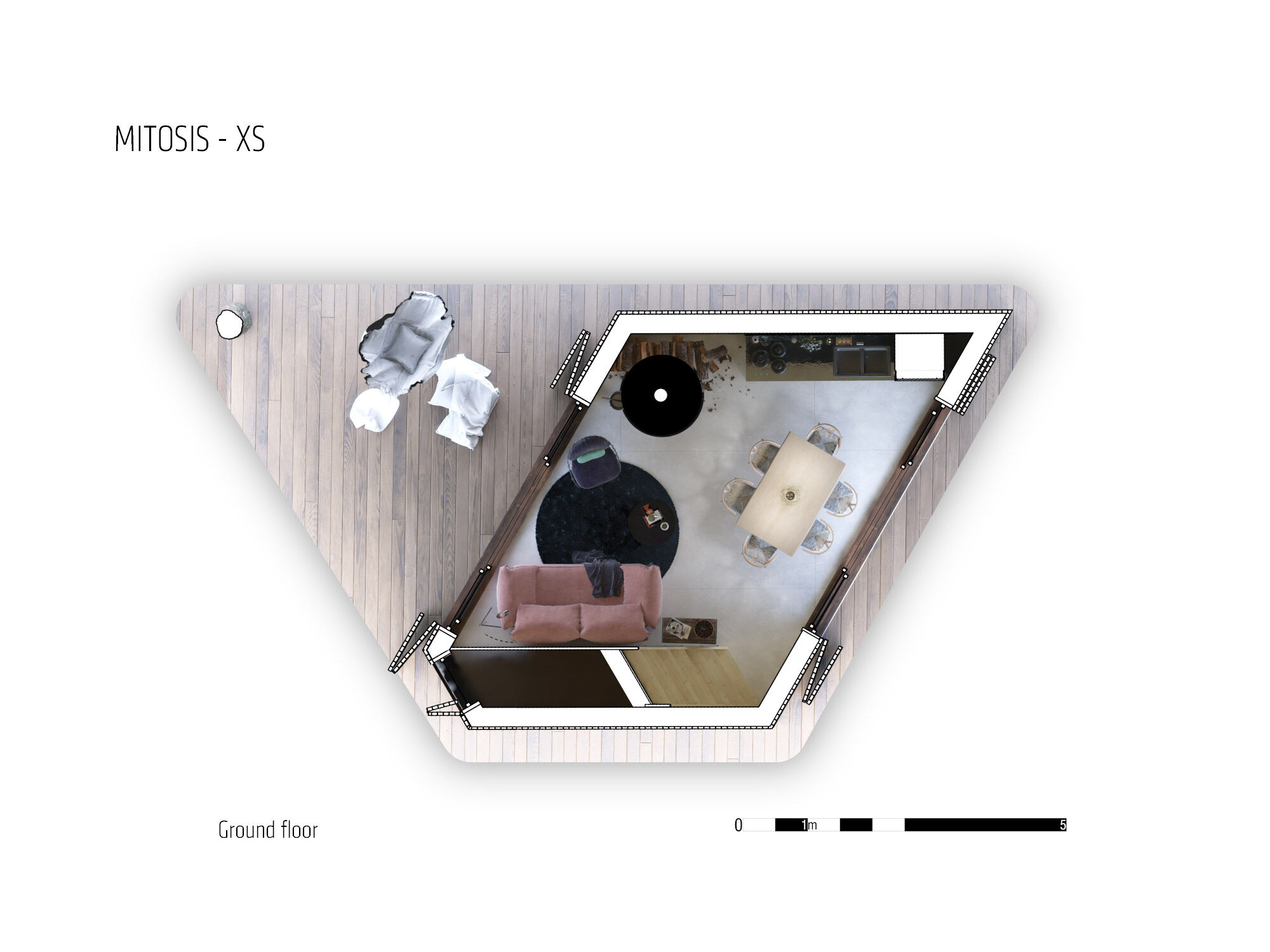 Mitosis XS - Ground floor