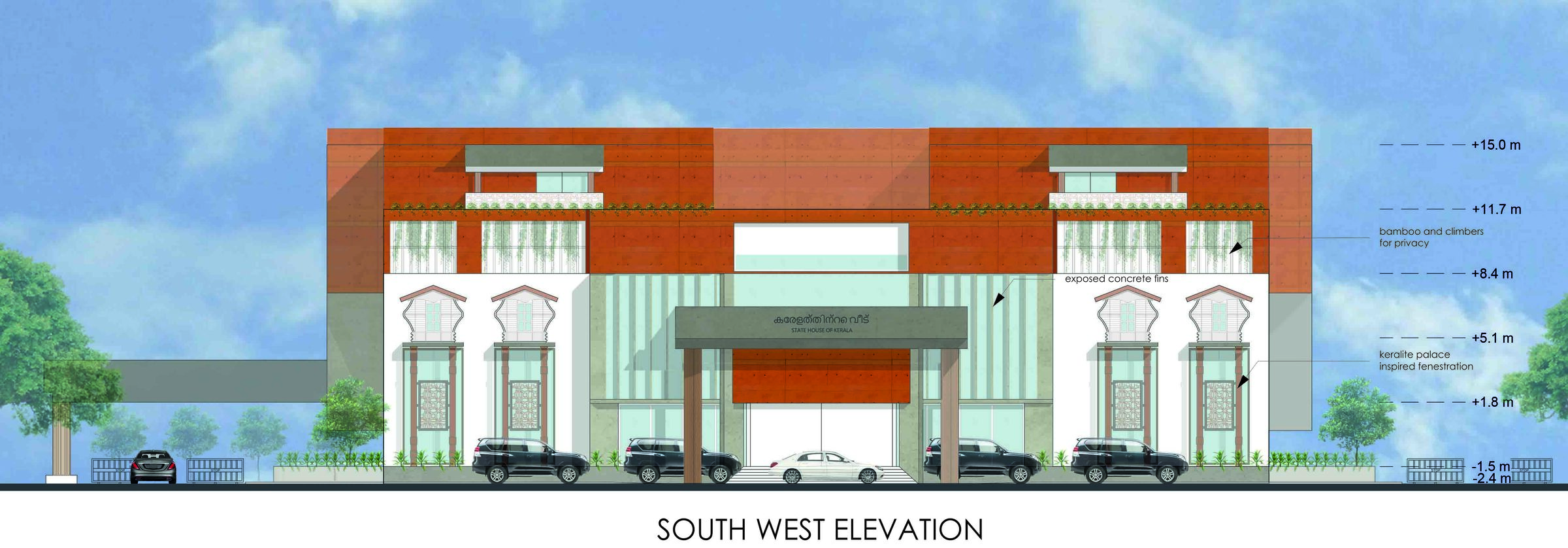 South West Elevation