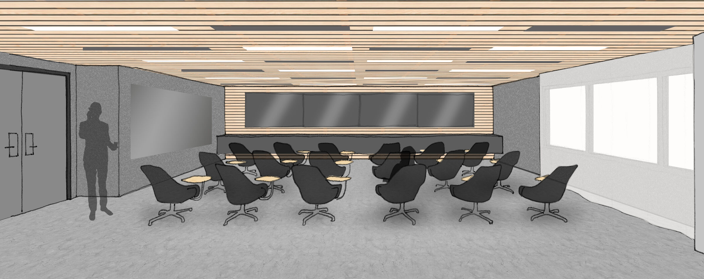 Customer experience room rendering