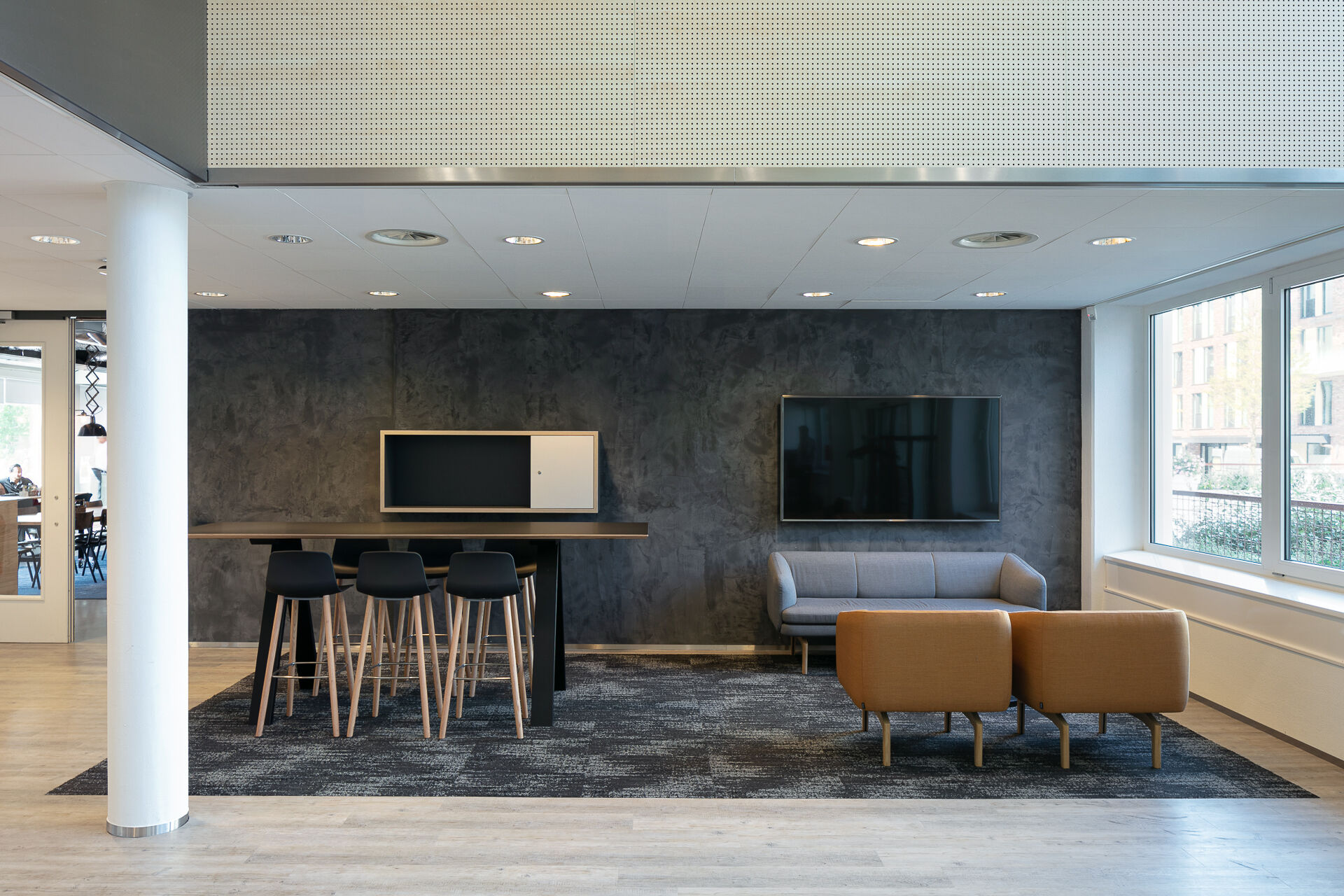 IT Company entrance