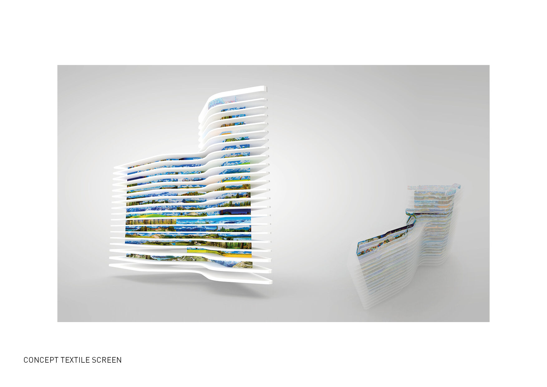 HQ ÖBB - Concept Textile Screen