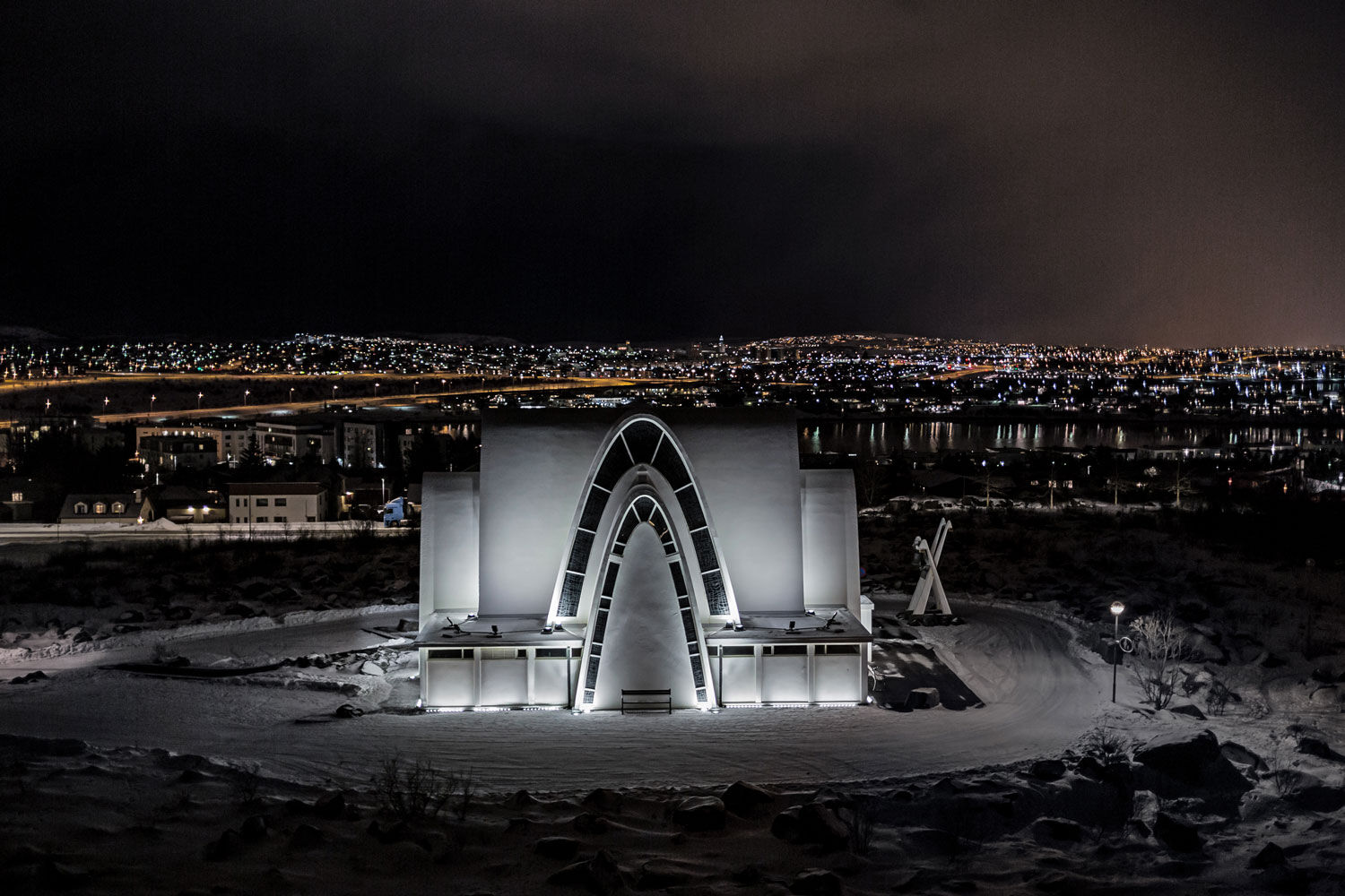 The K pavogur Church IGuzzini Archello