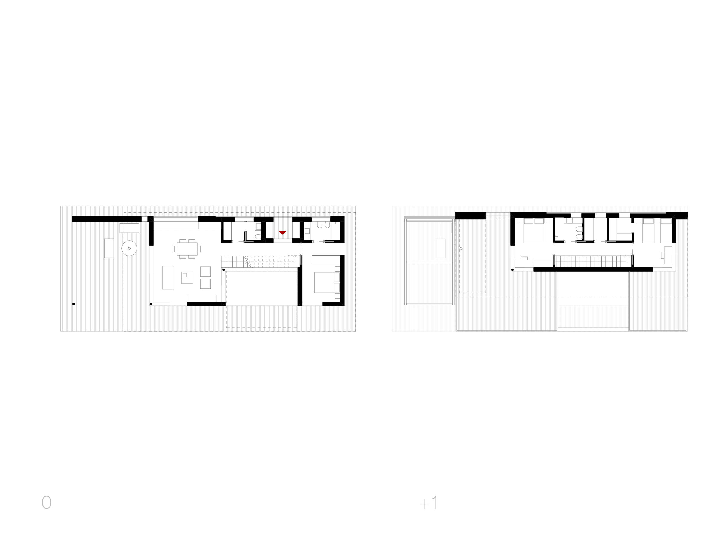 0 and +1 floor
