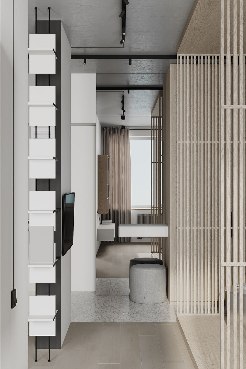 Hallway - living room