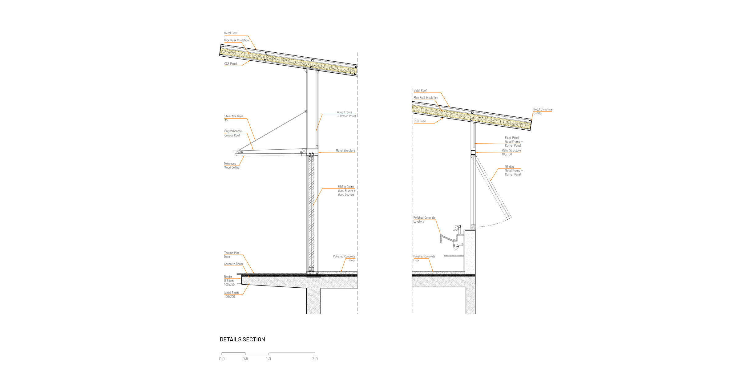 T3 Architects - Section Detail