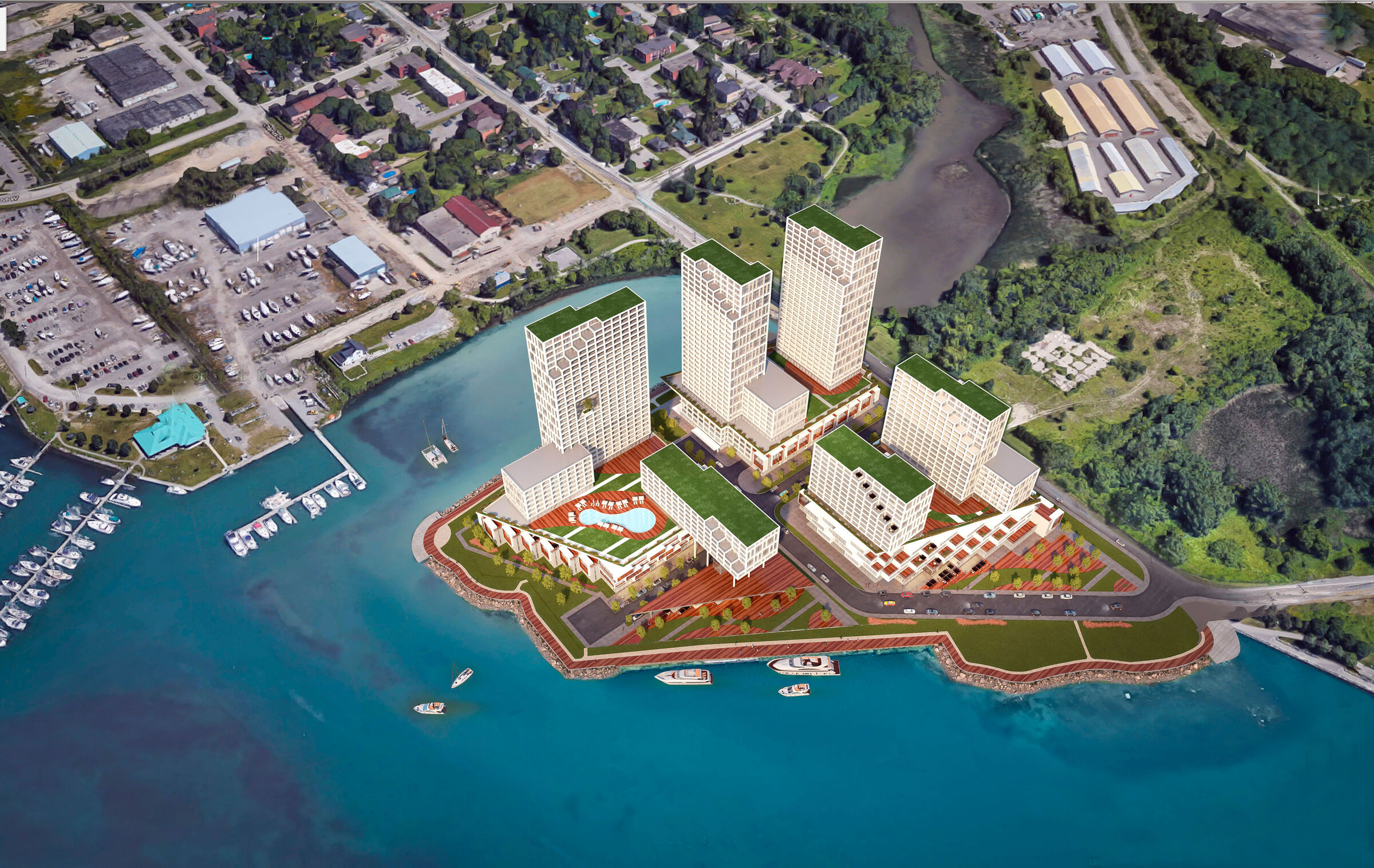 Aerial view