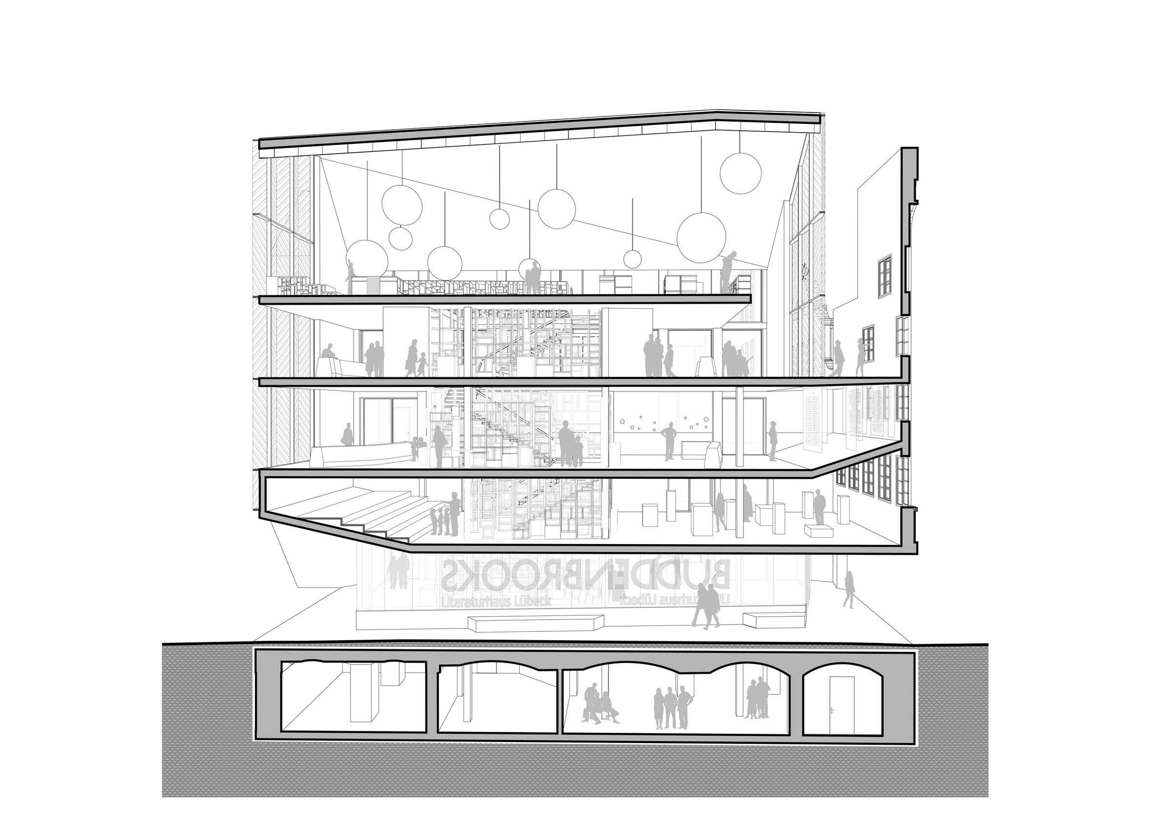 New Buddenbrookhaus museum, Lübeck - Atelier Krauss Architecture