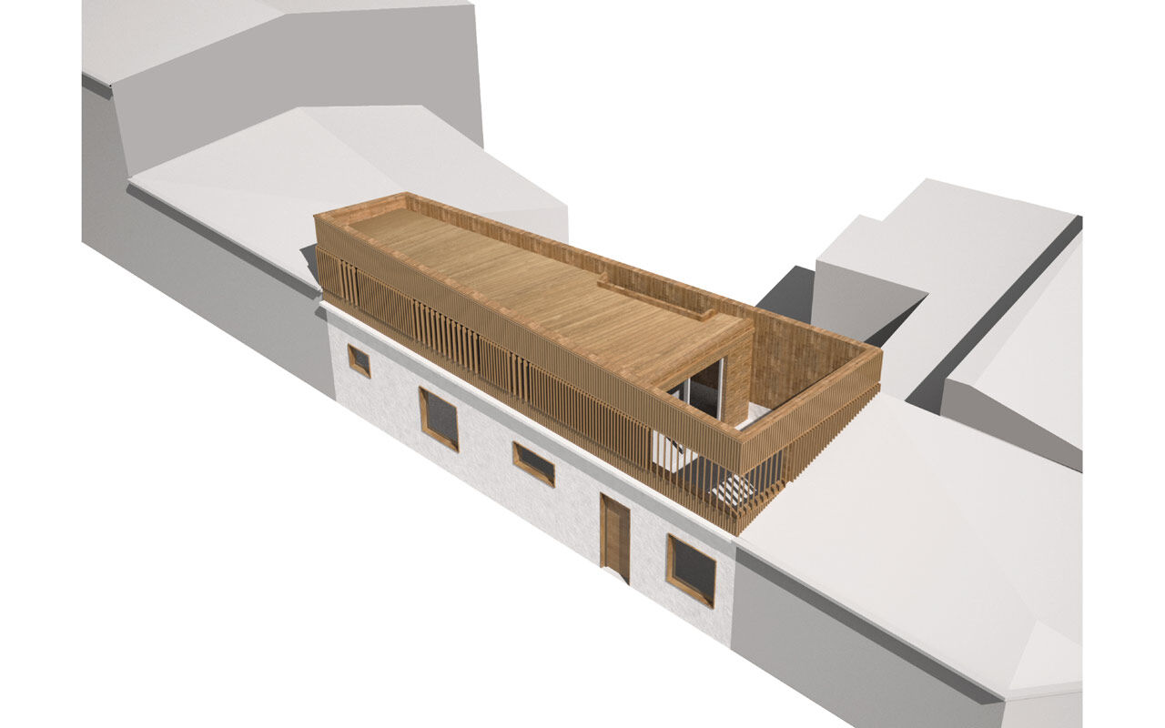 Wooden vertical expansion, Bordeaux - Atelier Krauss Architecture