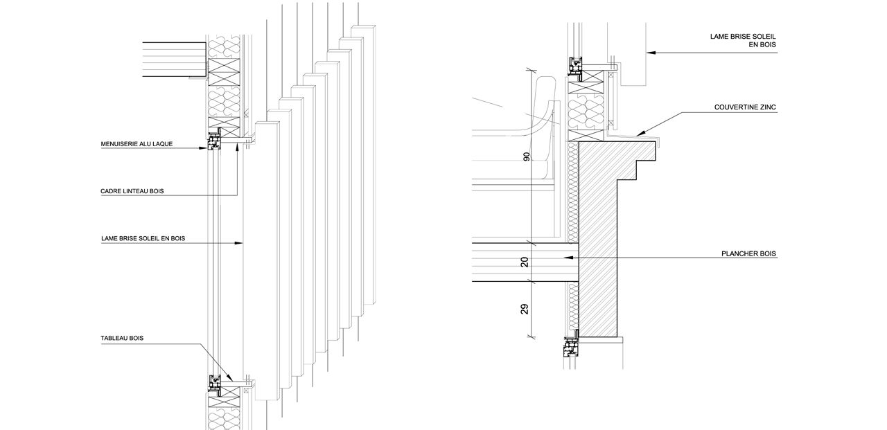 Wooden vertical expansion, Bordeaux - Atelier Krauss Architecture
