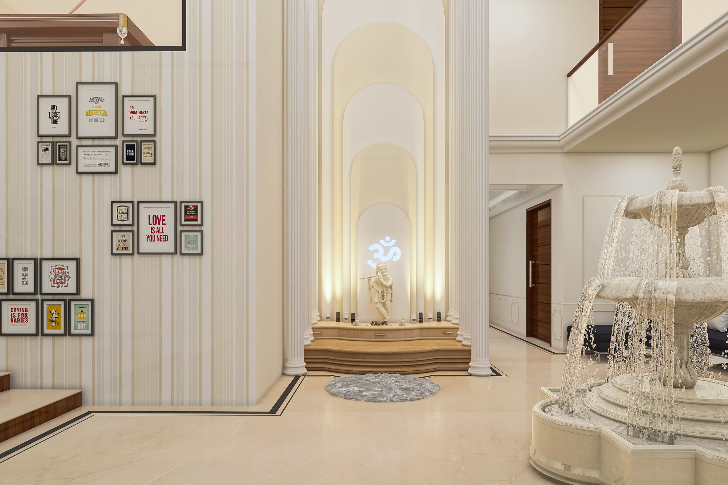 Lobby Area Interior Designs - ACad Studio