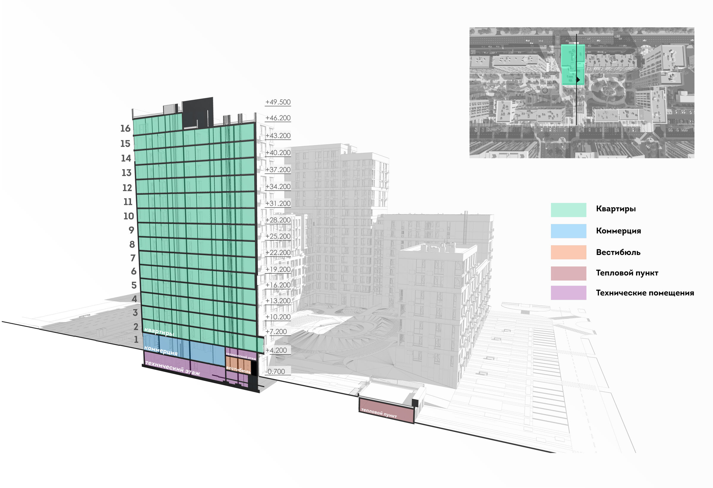3D section