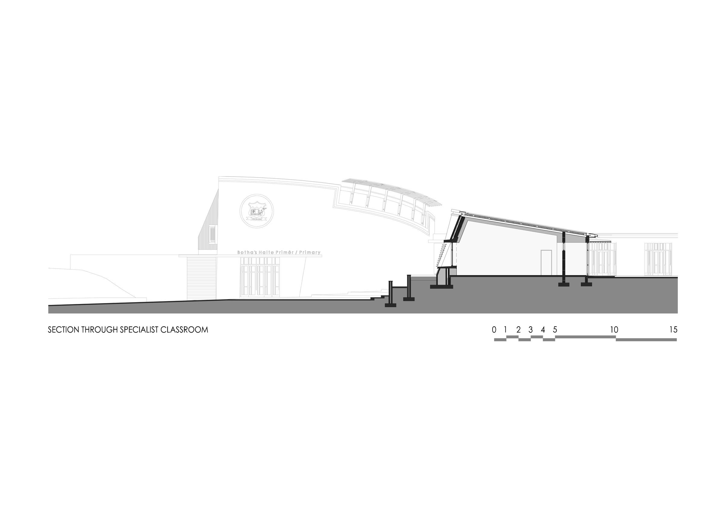 Section Through Specialist Classroom