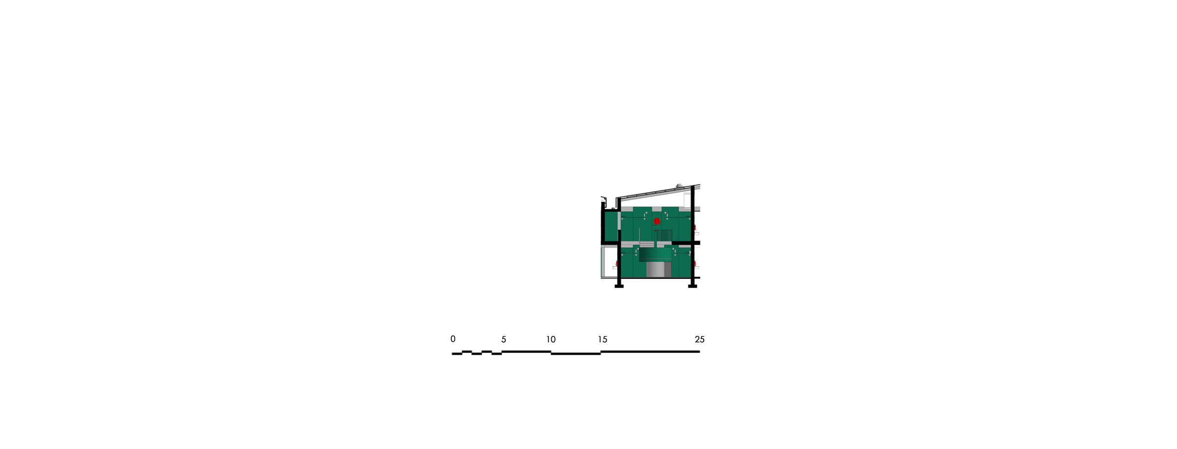 Short Section Internal Courtyard (Block C)