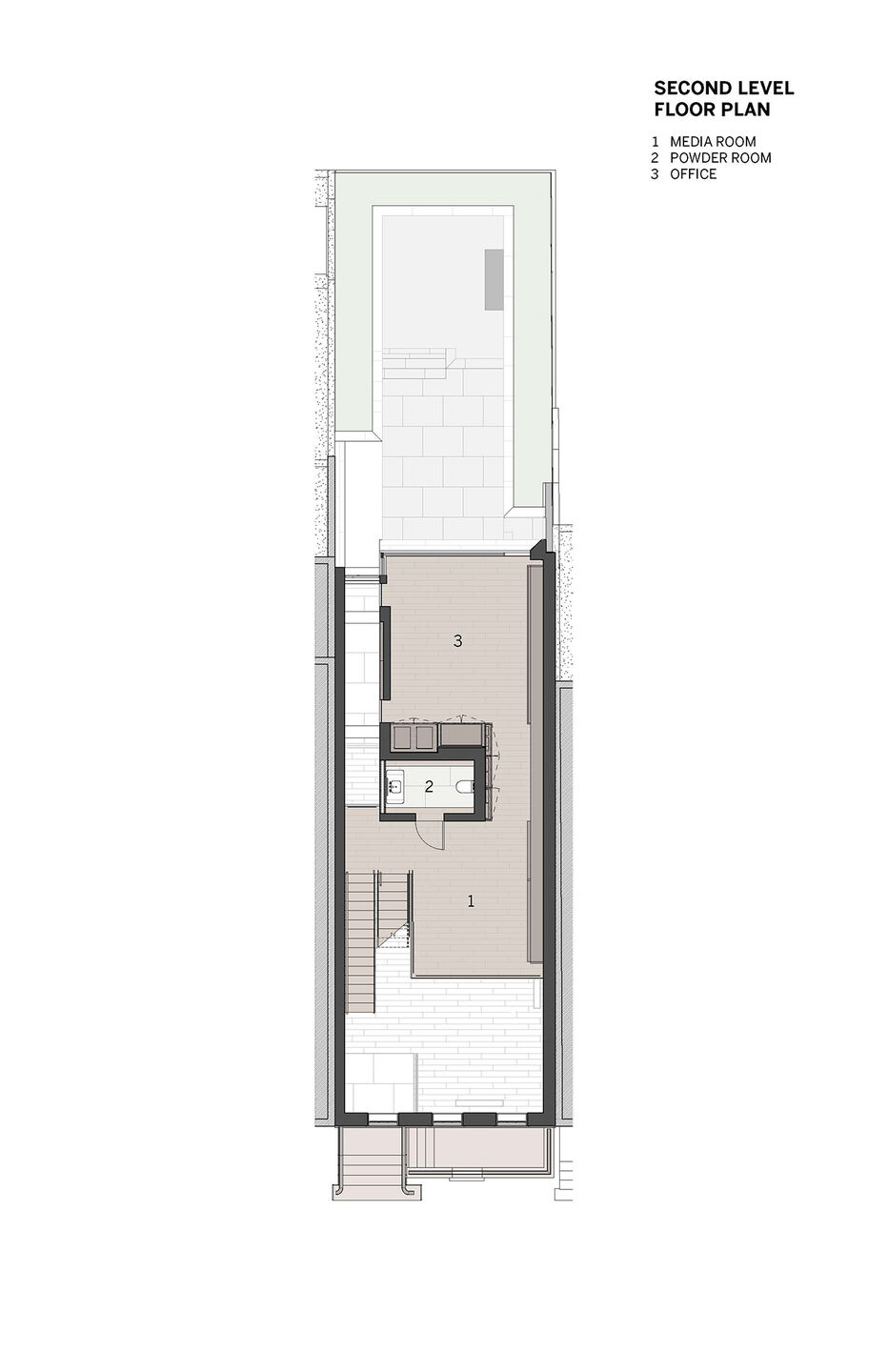 Second floor plan