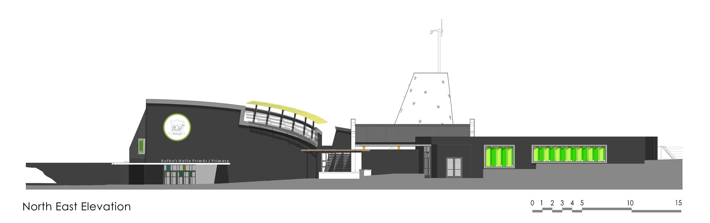 NE Elevation