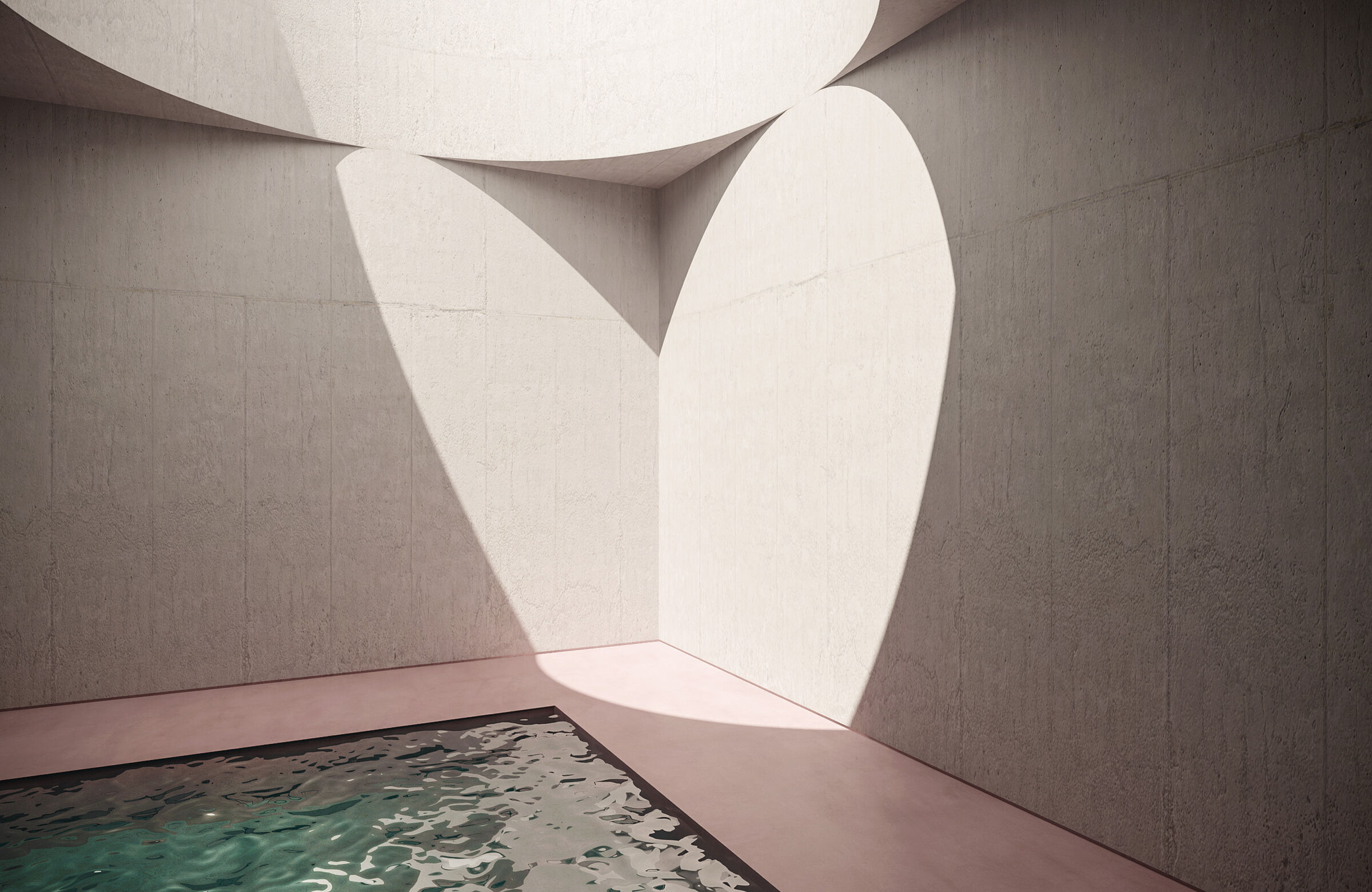 Underground swimming pool
