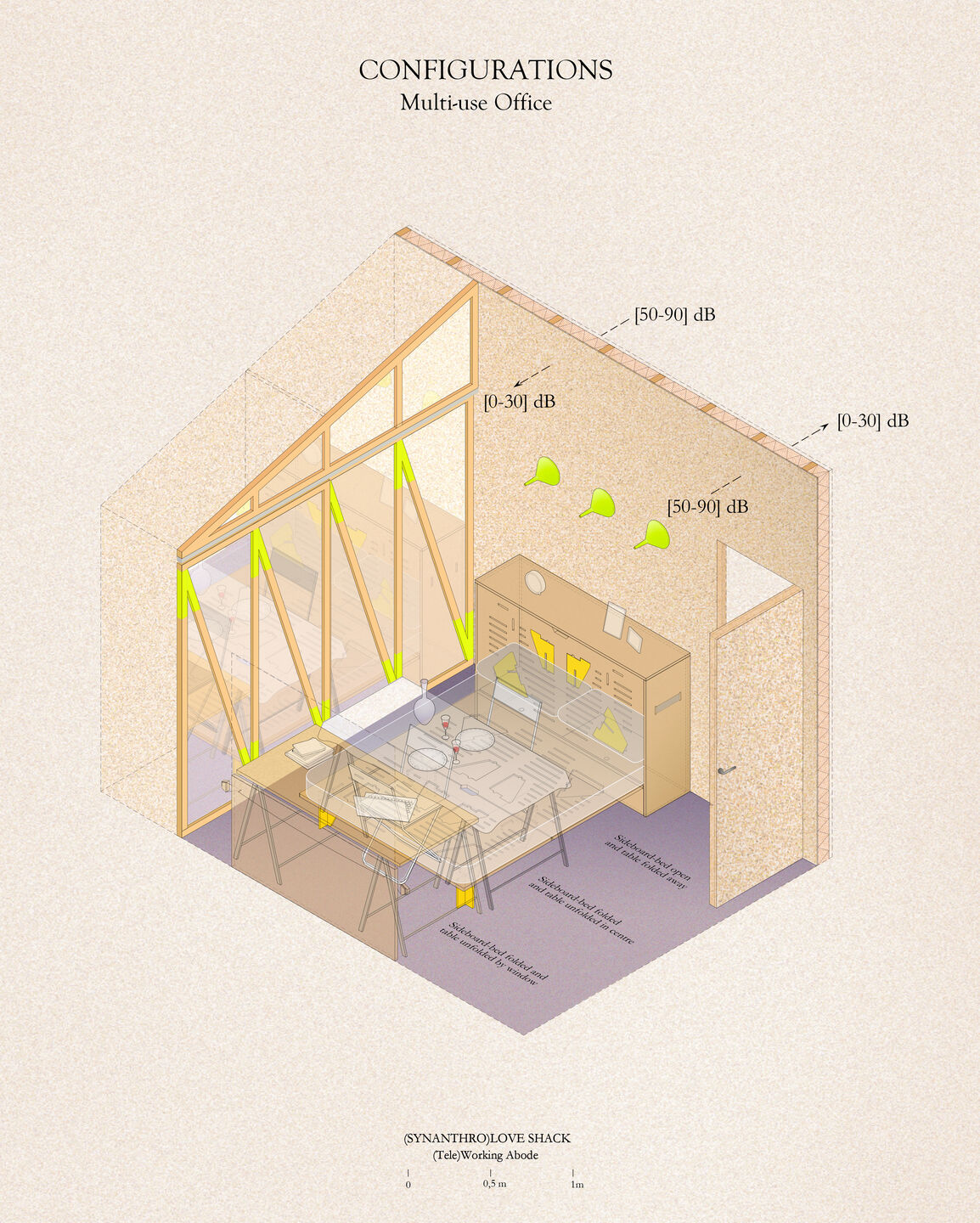 Configurations. Multi-use Office